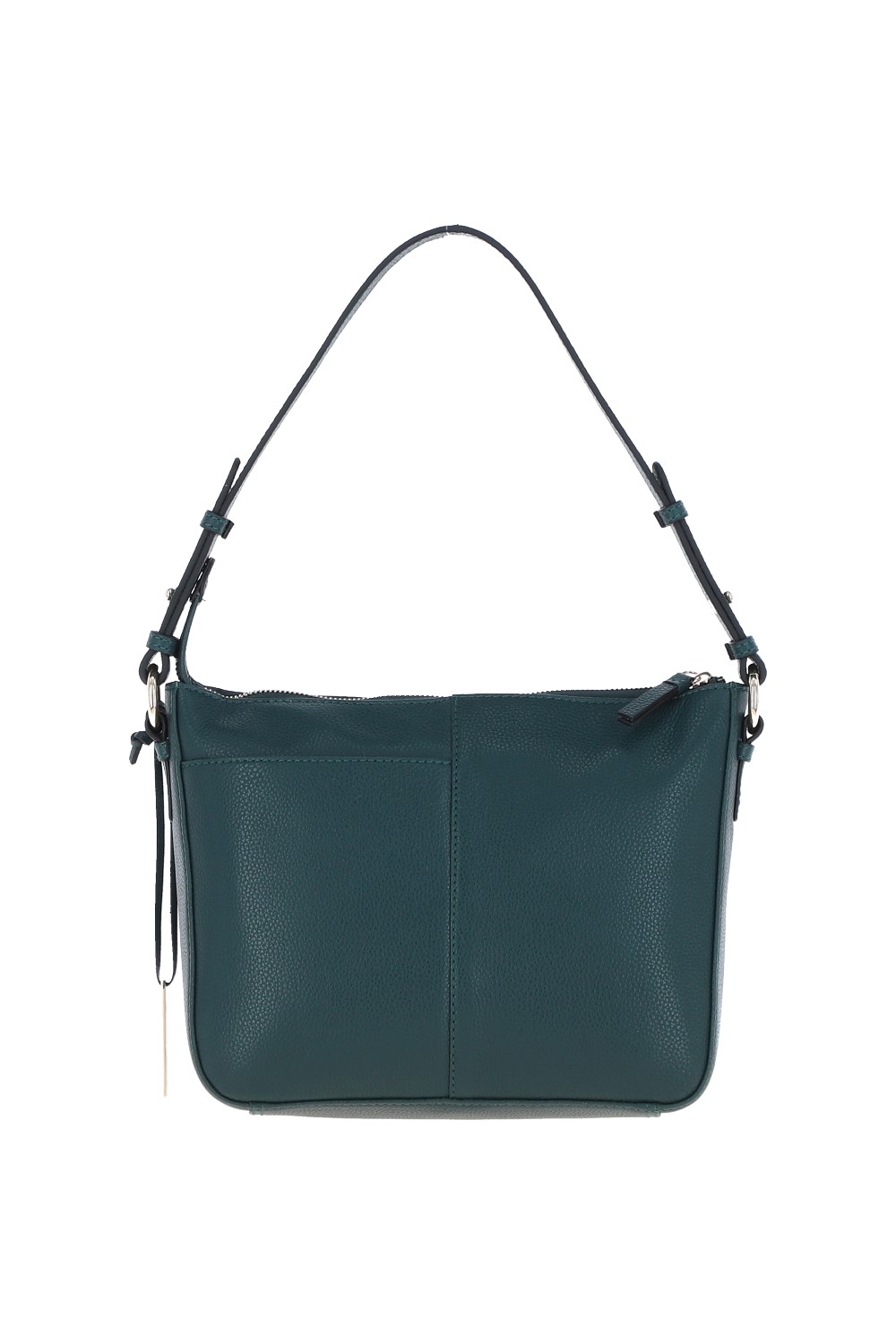 Green Real Leather Shoulder Bag, Image 4 of 5
