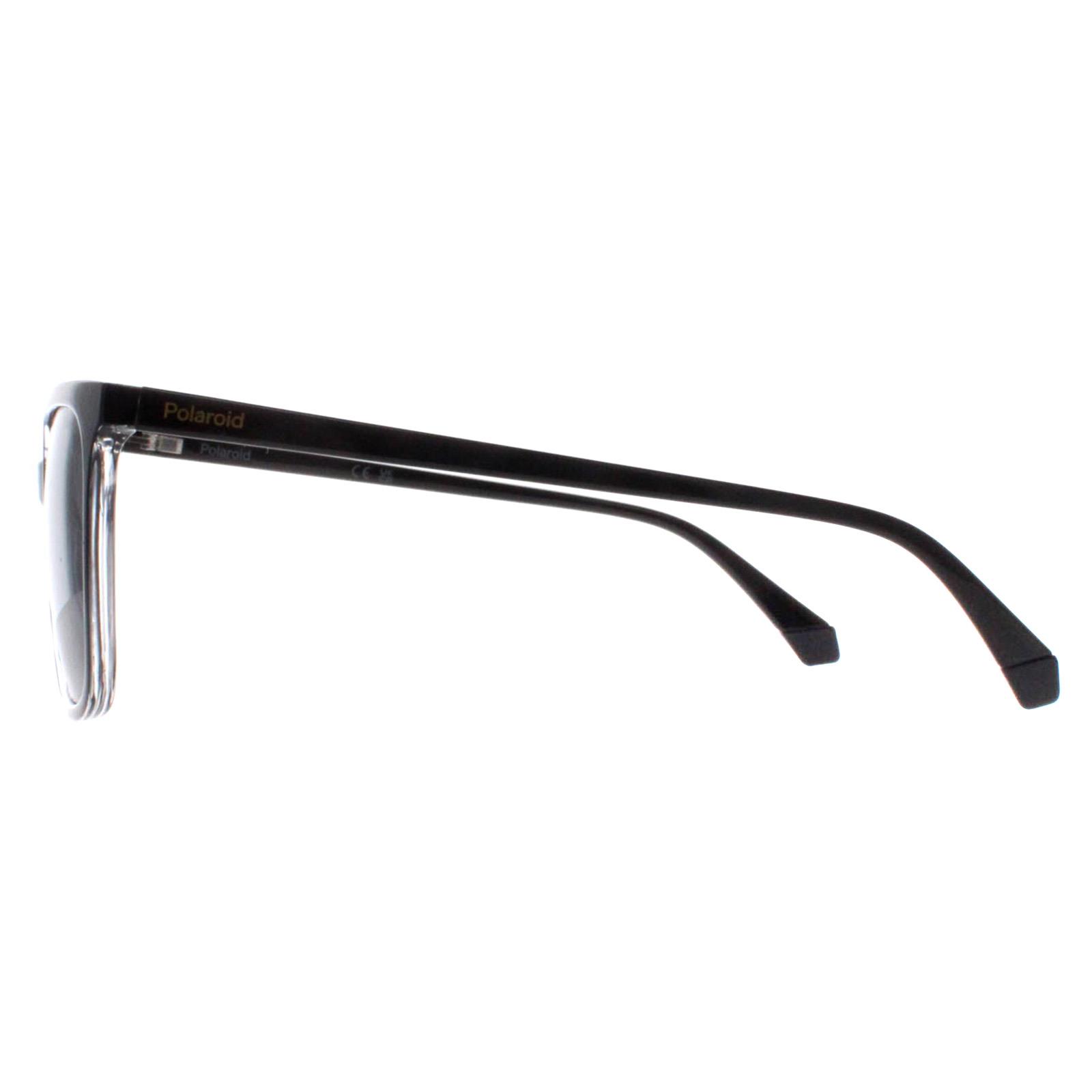 Black Polaroid Black Rectangle Black Crystal Grey Polarized PLD 4163/S, Image 3 of 4