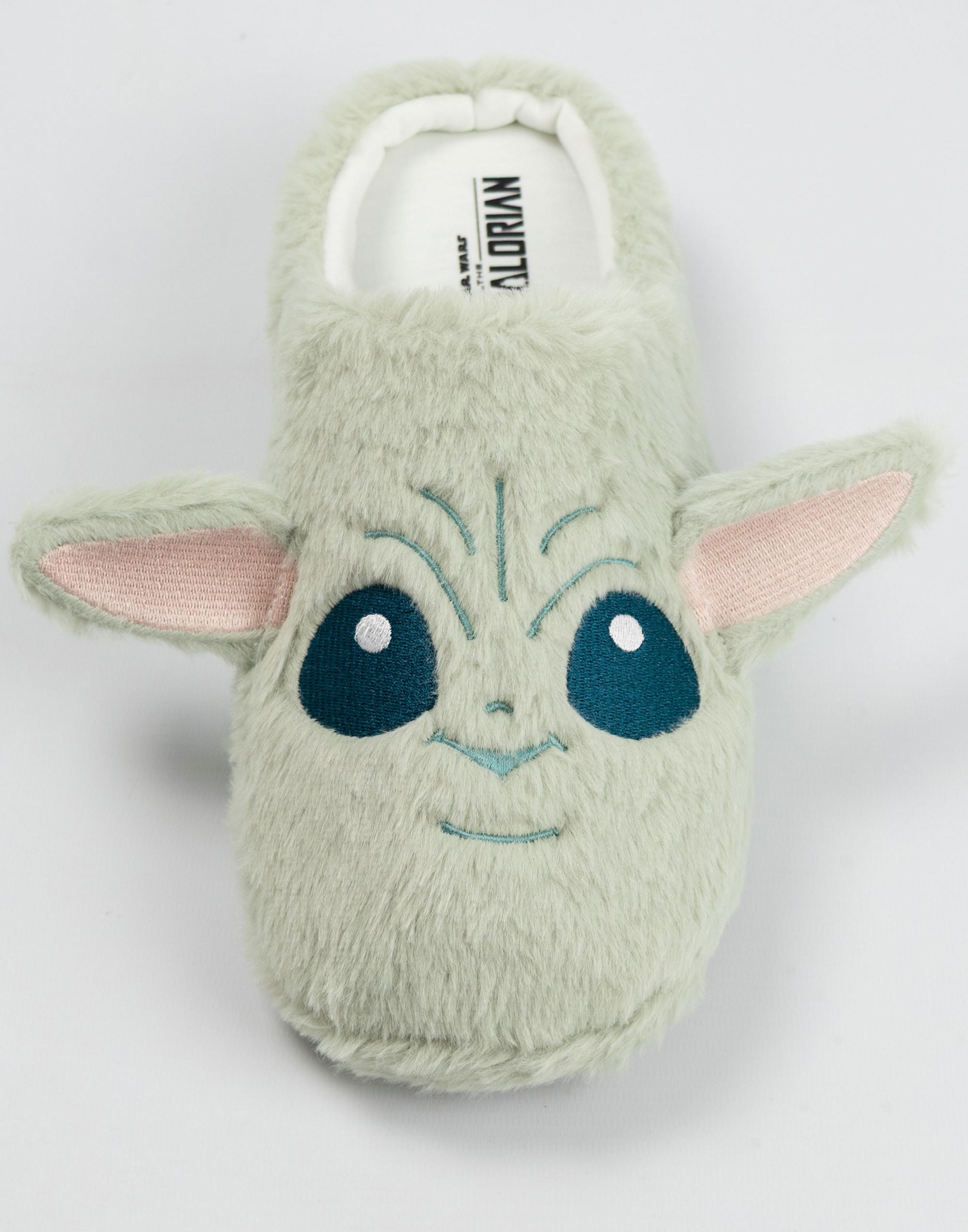 Green Star Wars Grogu UK Slippers, Image 6 of 6
