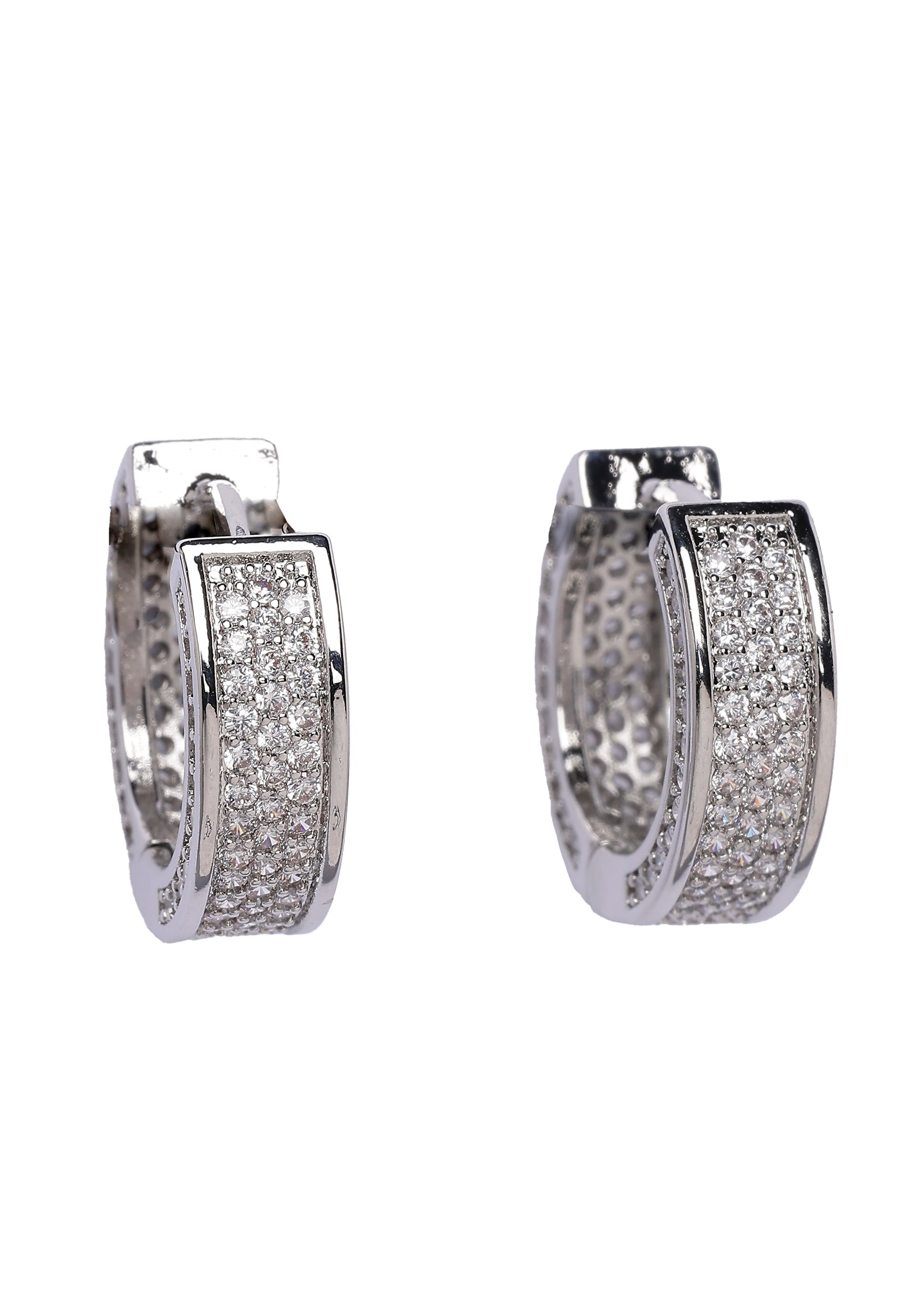 Metallic Beautiful Fusion Hoops