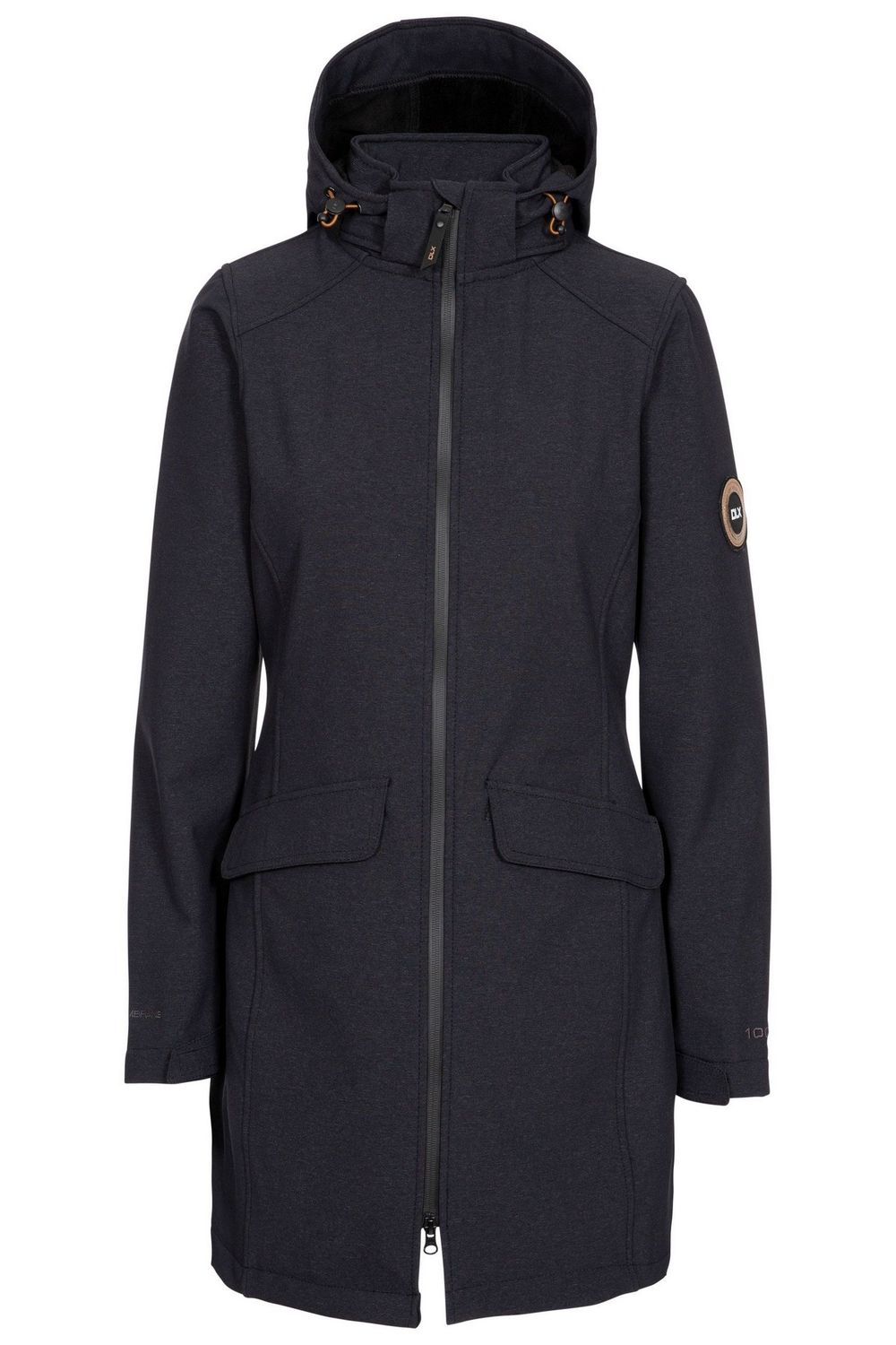 Black Maria DLX Long Length Soft Shell Jacket, Image 1 of 5