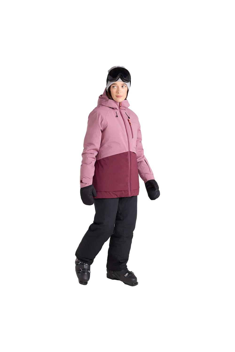 Purple Alpine Waterproof Padded Ski Jacket, Image 5 of 6
