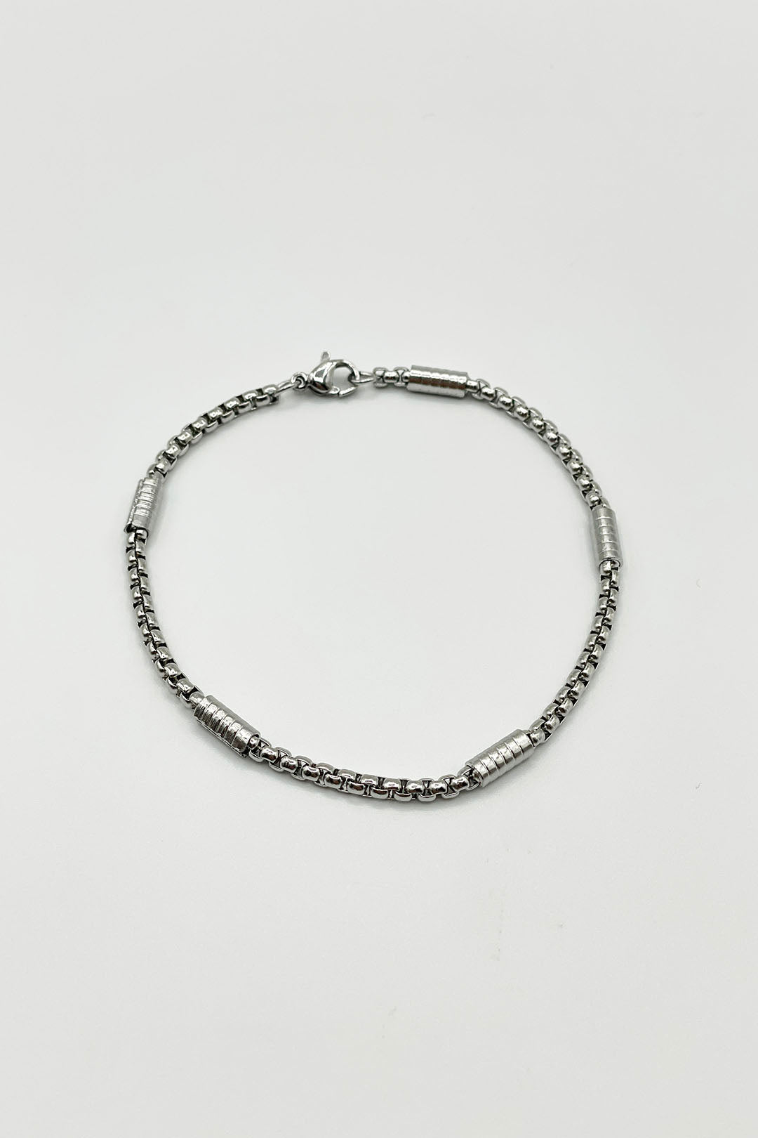 Silver SVNX Silver Bead Bracelet in Silver, Image 2 of 3