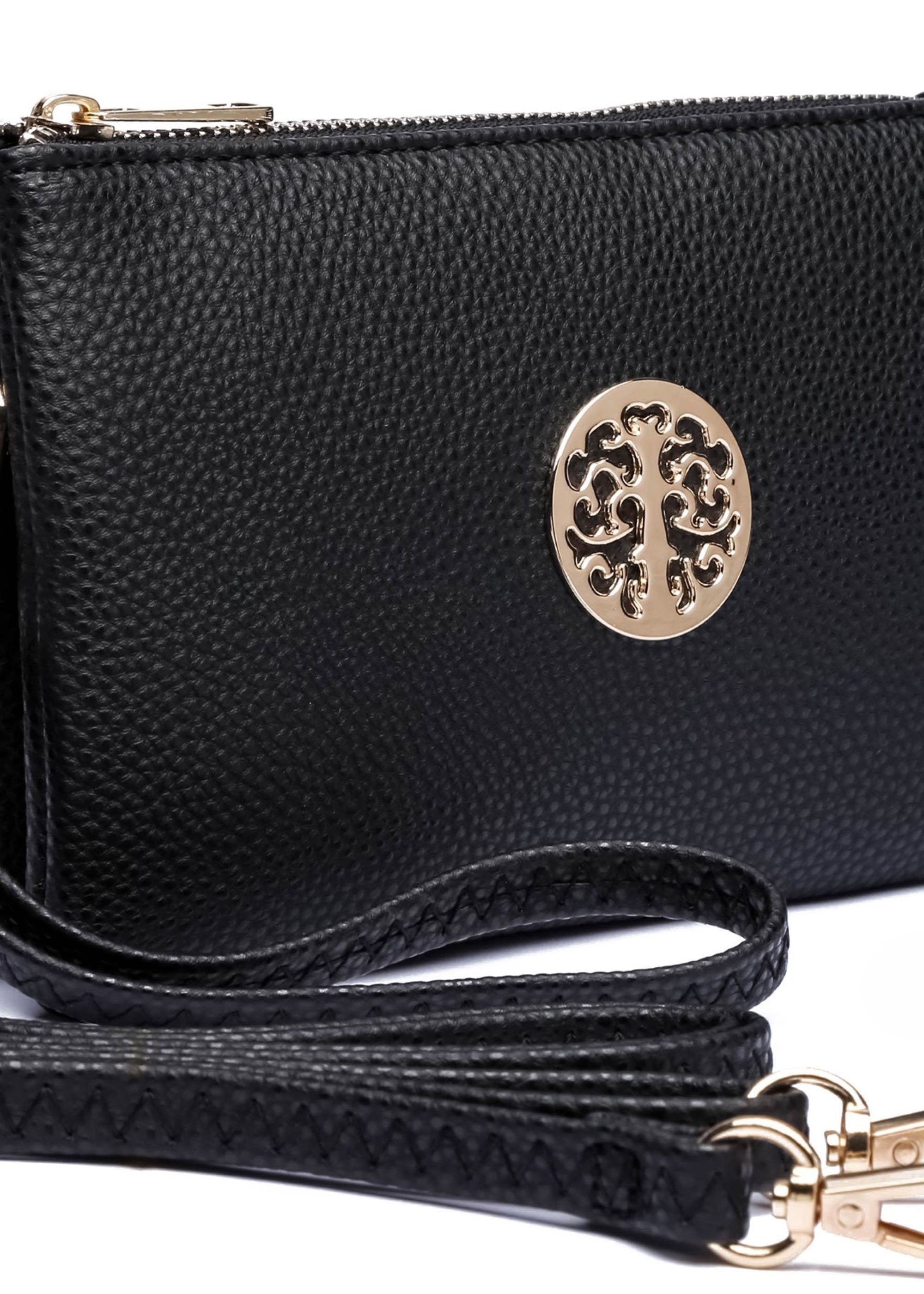 Black Clutch Purse Party Bag, Image 2 of 2