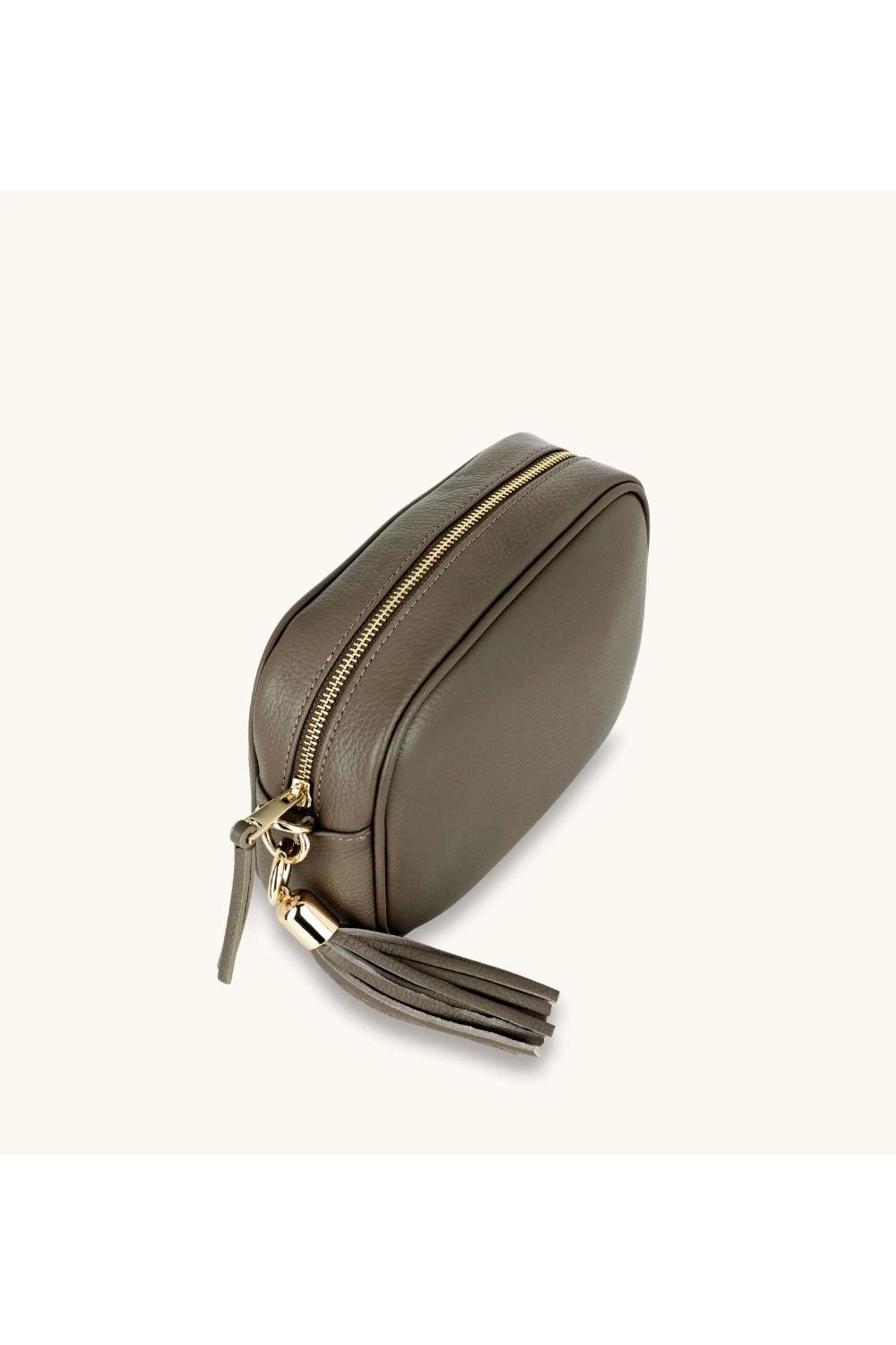 Latte The Tassel Latte Leather Crossbody Bag, Image 4 of 5