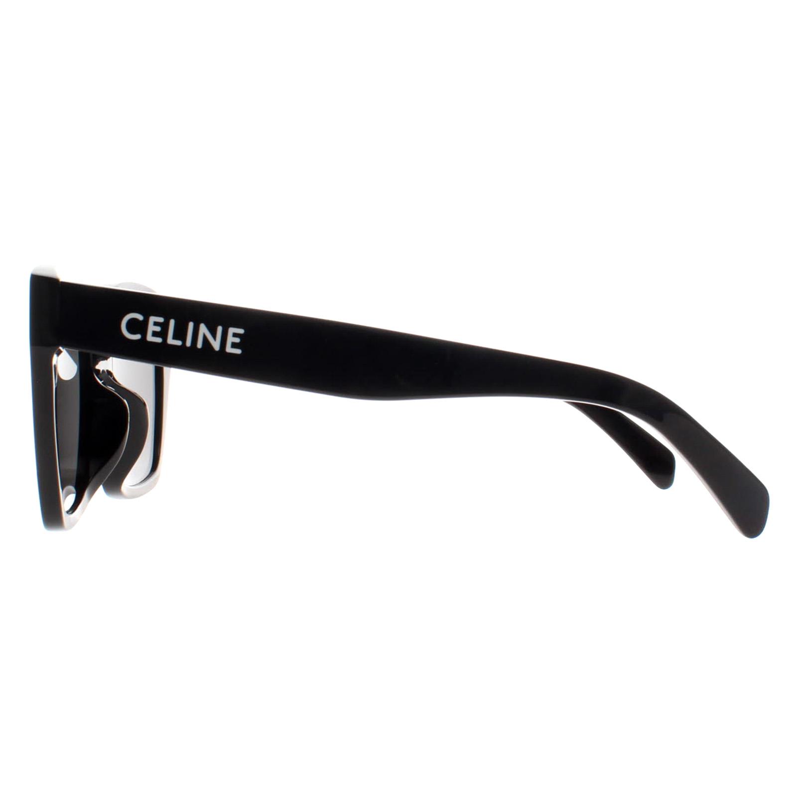 Black Square Shiny Black Smoke Grey Monochroms CL40198F, Image 3 of 4