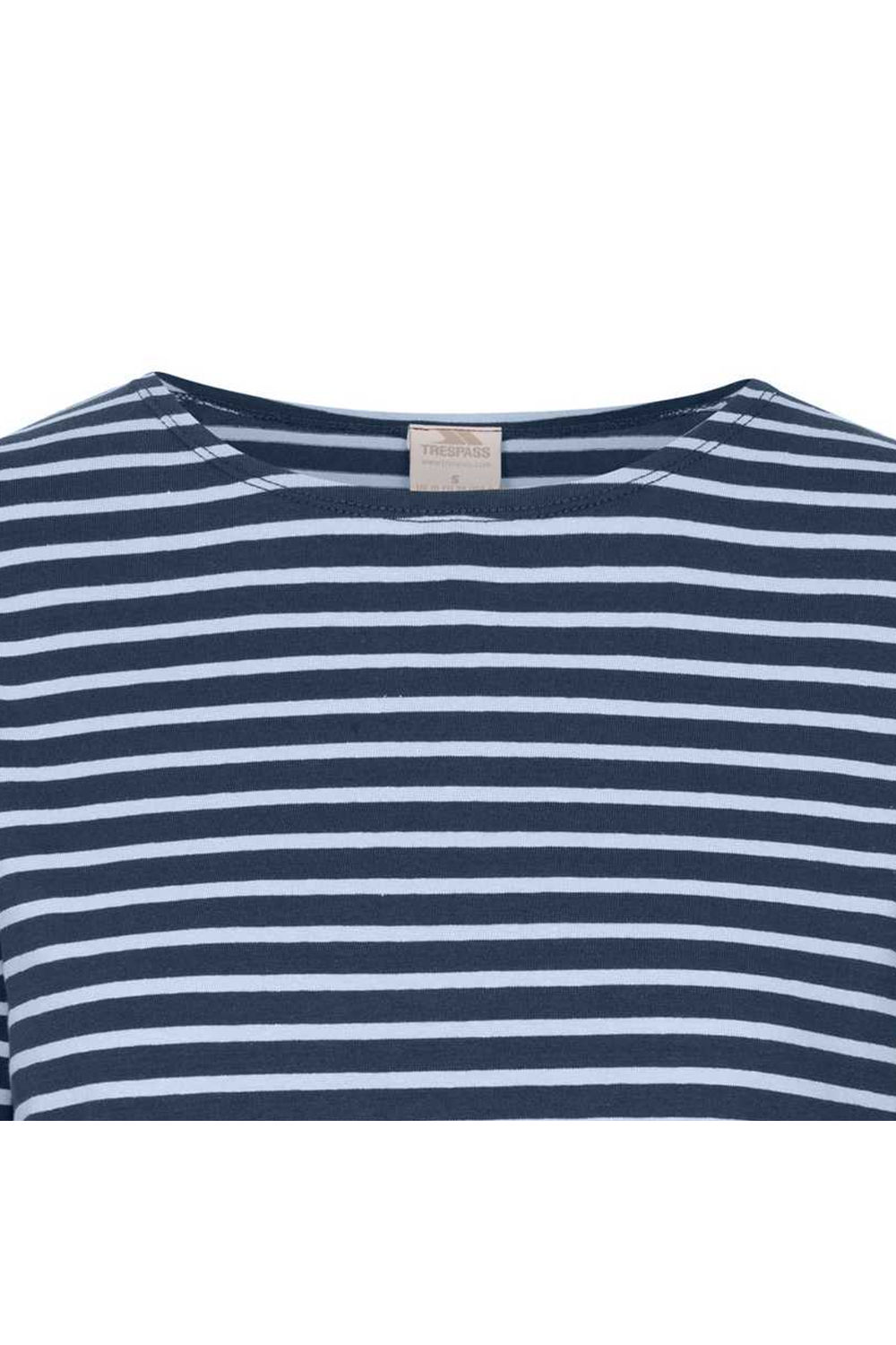 Navy Karen Yarn Dyed Stripe Shirt, Image 3 of 5