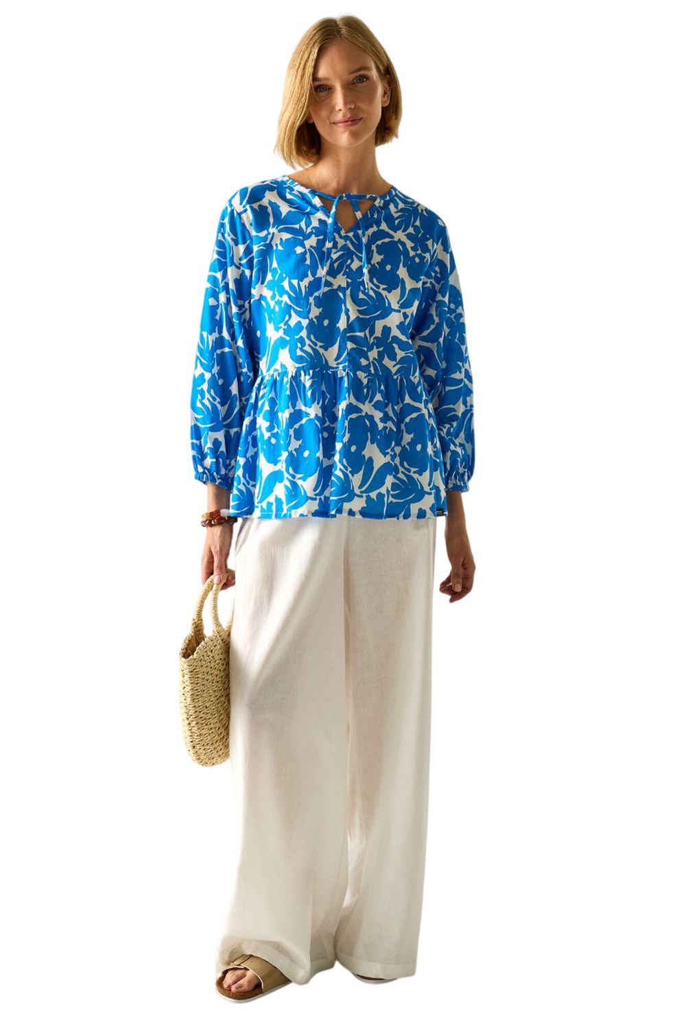 Blue Primden Fleur Bloom Shirt, Image 4 of 4