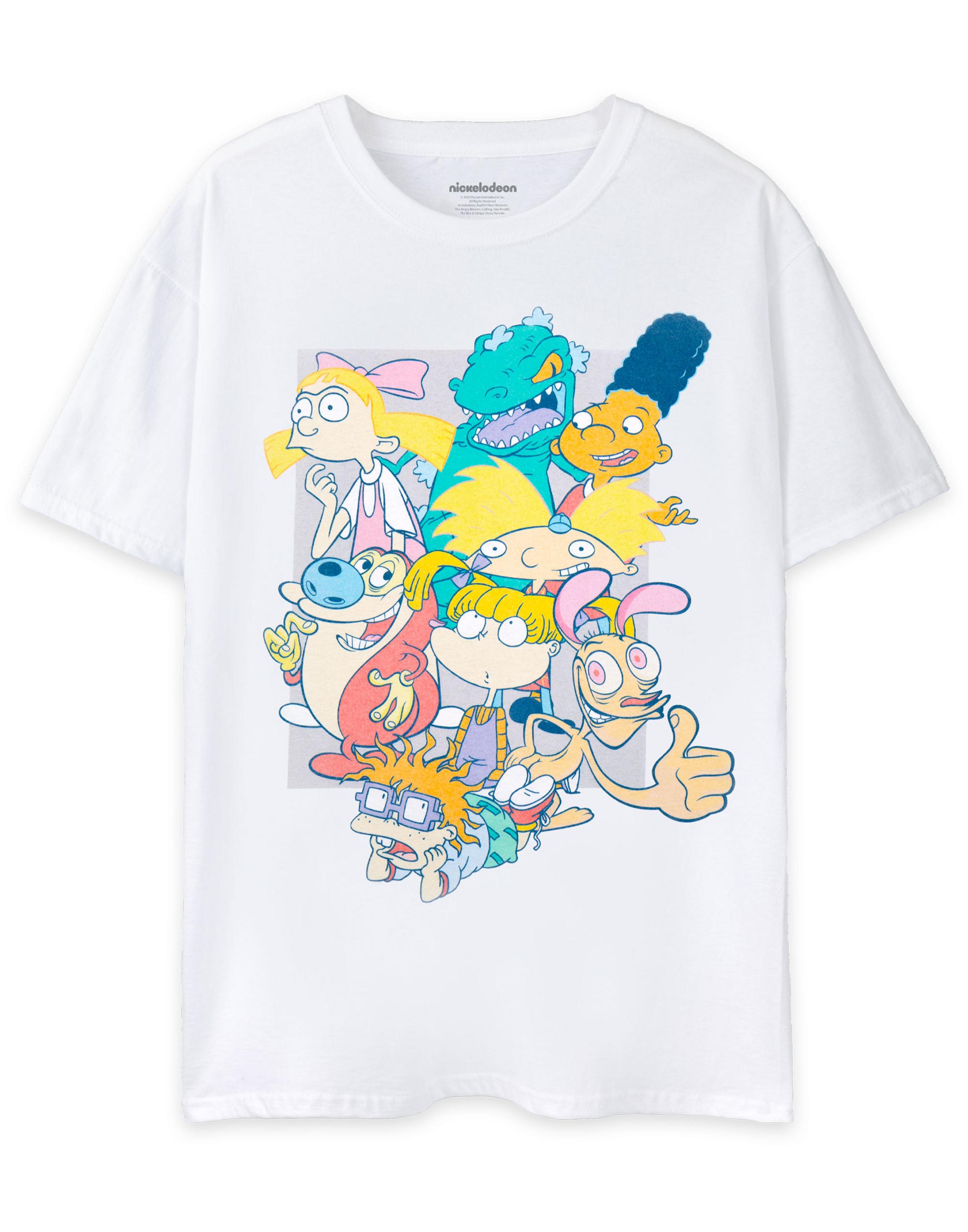 White Nickelodeon Classic T-Shirt, Image 3 of 6