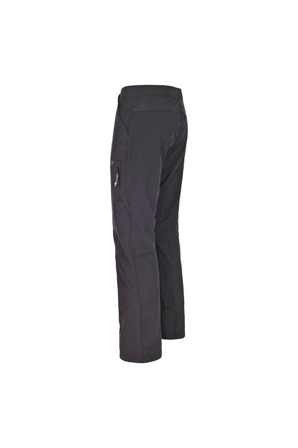 Black Escaped Quick Dry Active Trousers, Image 2 of 2