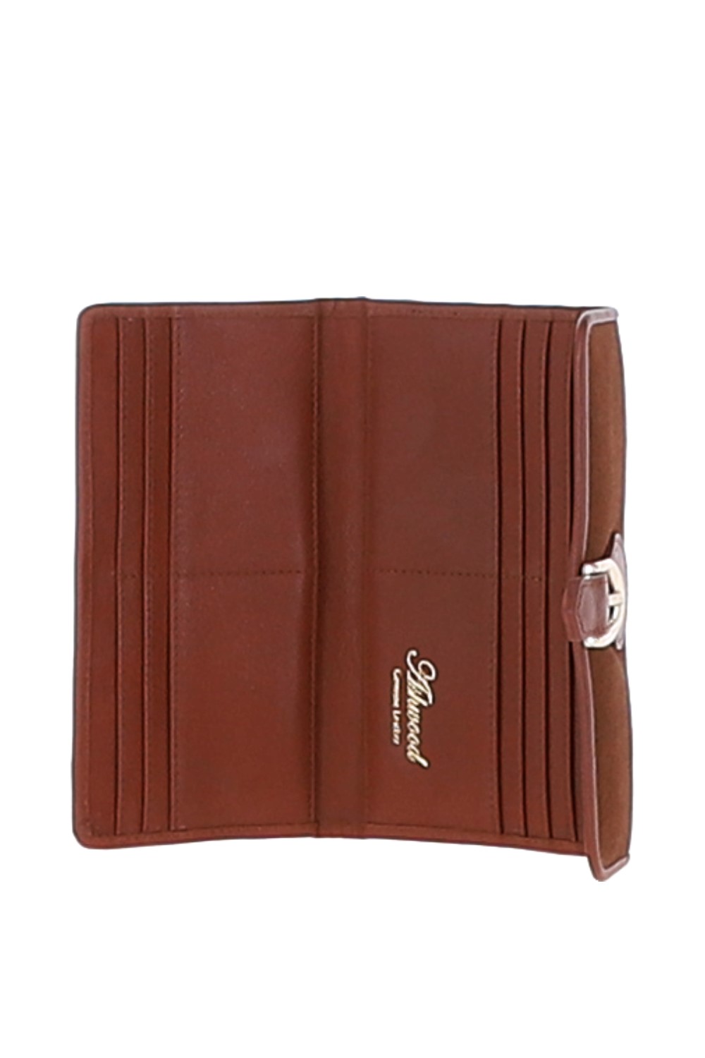 Tan 10 Card Suede Leather Purse, Image 4 of 4