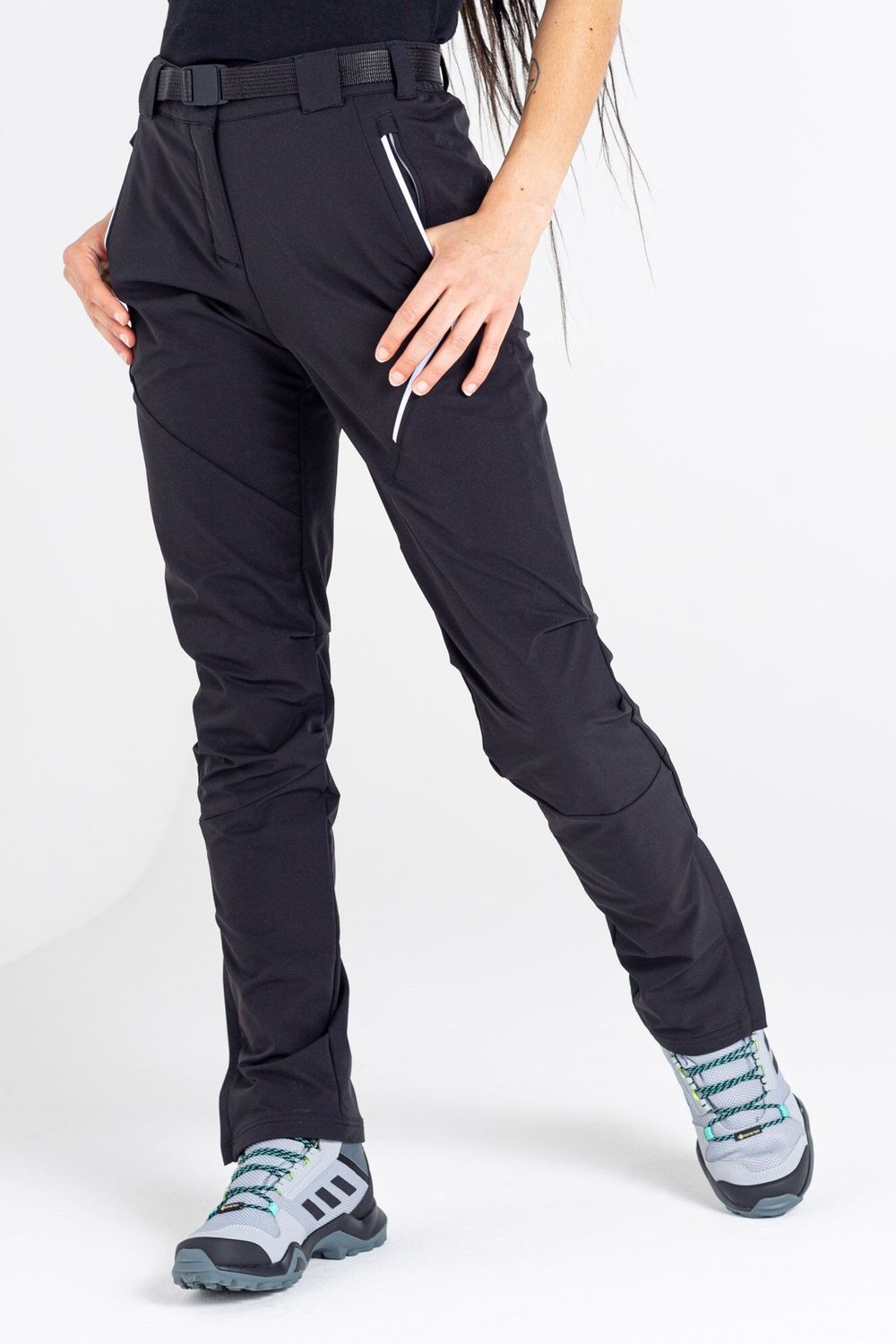 Black Melodic Pro Stretch Hiking Trousers, Image 6 of 8