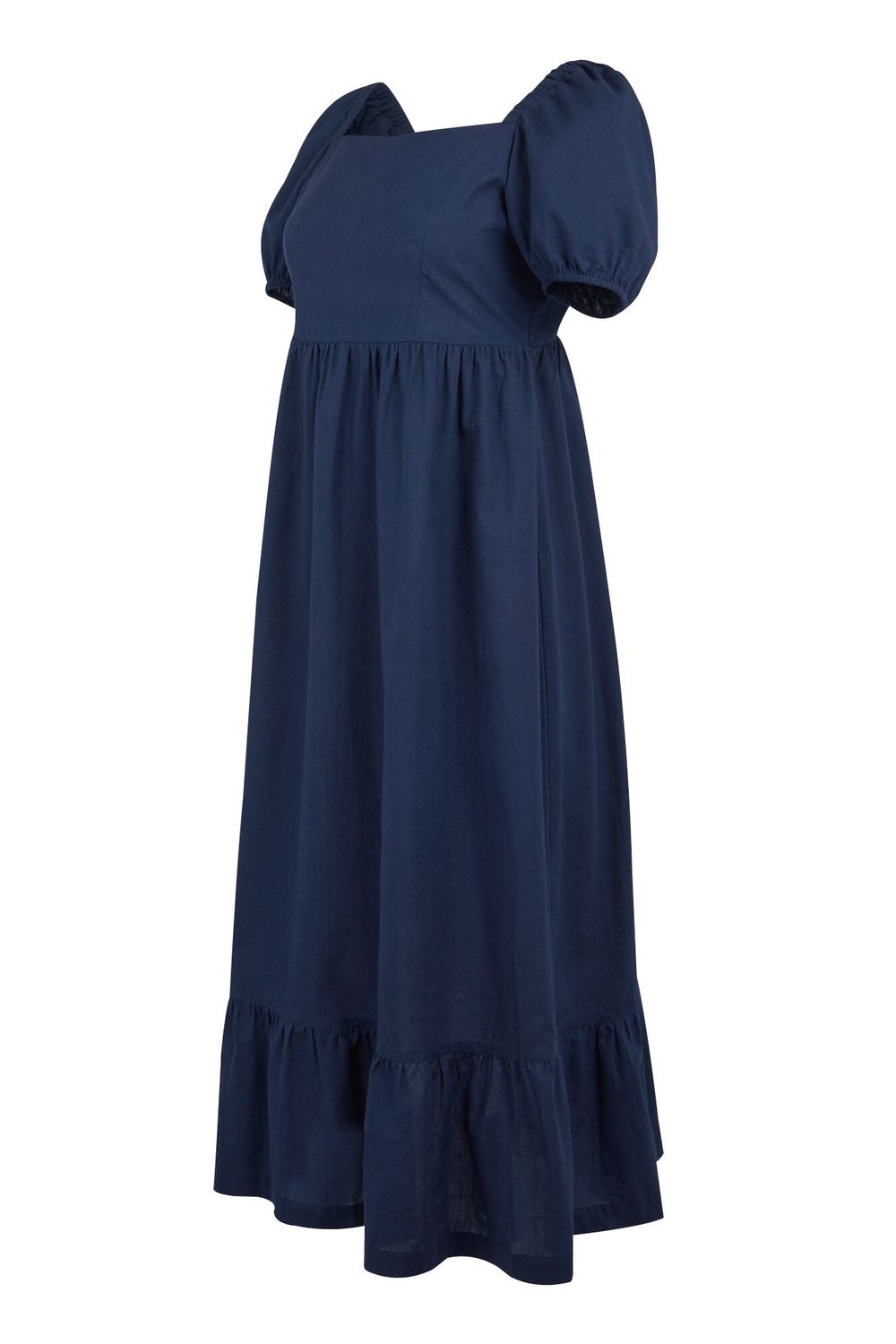 Navy Emilrah Midi Dress, Image 3 of 4