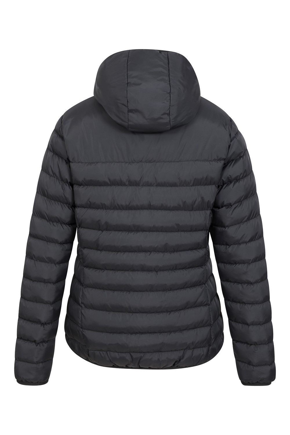 Black Mountain Warehouse Black Faux Fur Lined Padded Jacket, Image 2 of 5