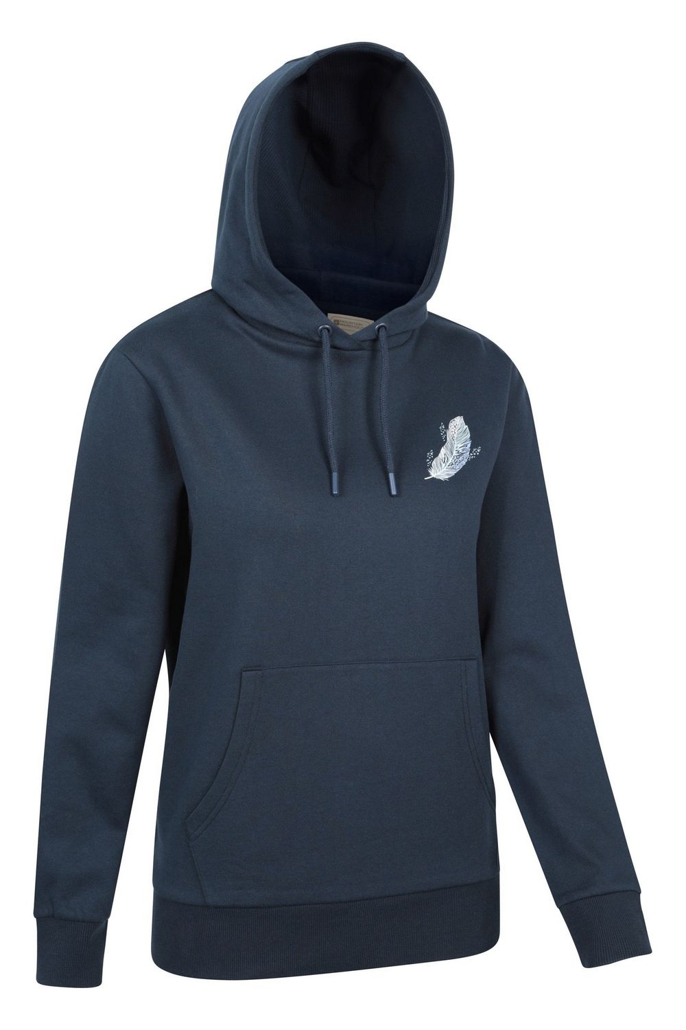 Navy Floating Feather Hoodie, Image 3 of 4