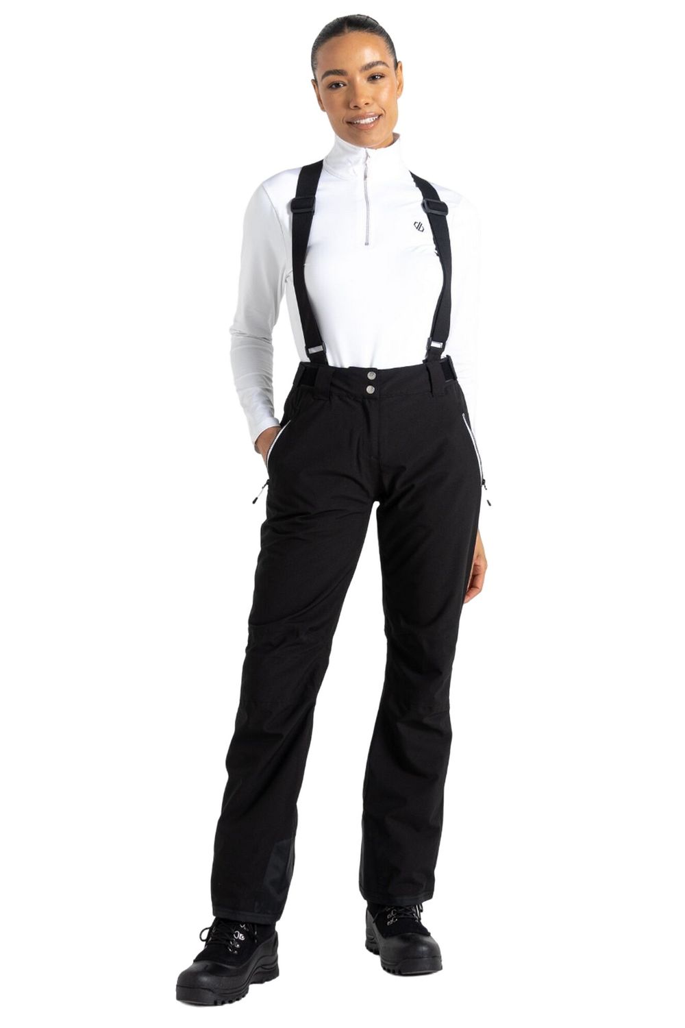 Black Diminish Insulated Ski Trousers, Image 4 of 4