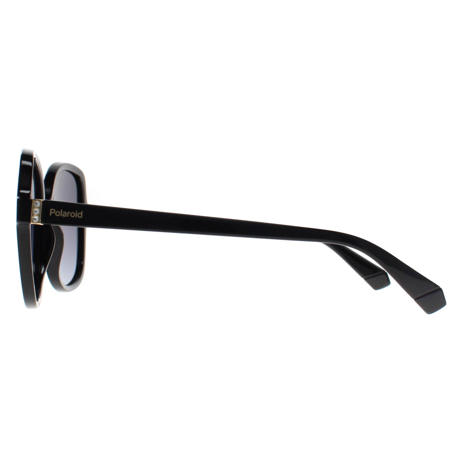 Black Polaroid Black Square Black Grey Gradient Polarized PLD 4177/S/X, Image 3 of 4