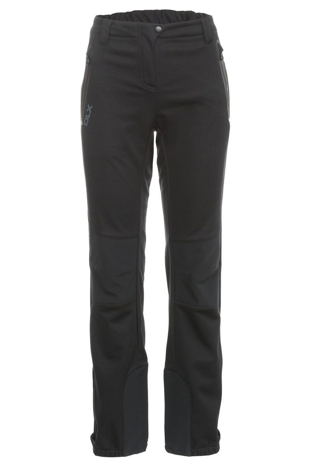 Black Sola Softshell Outdoor Trousers