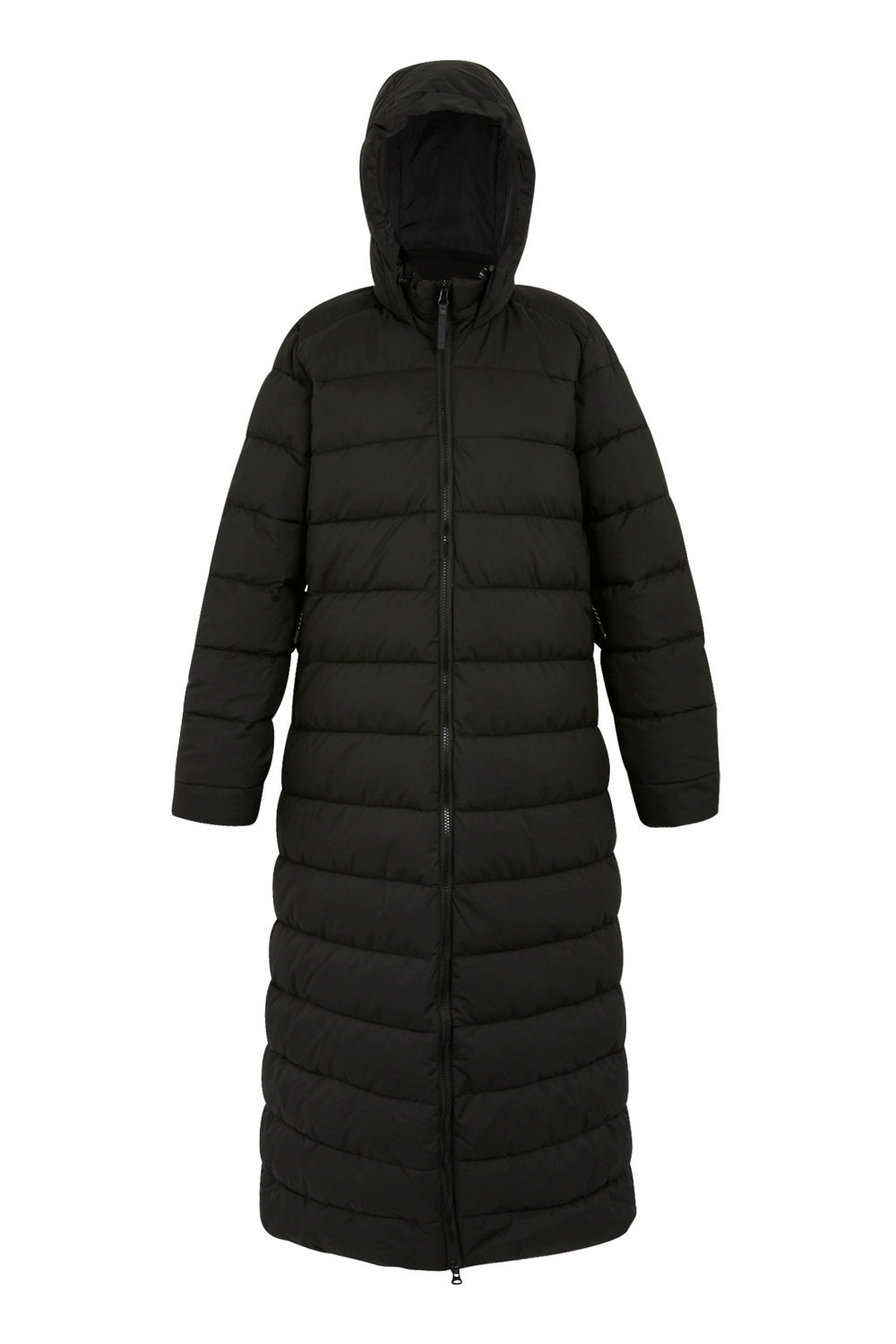 Black Regatta Black Elender Baffled Hooded Jacket, Image 1 of 3