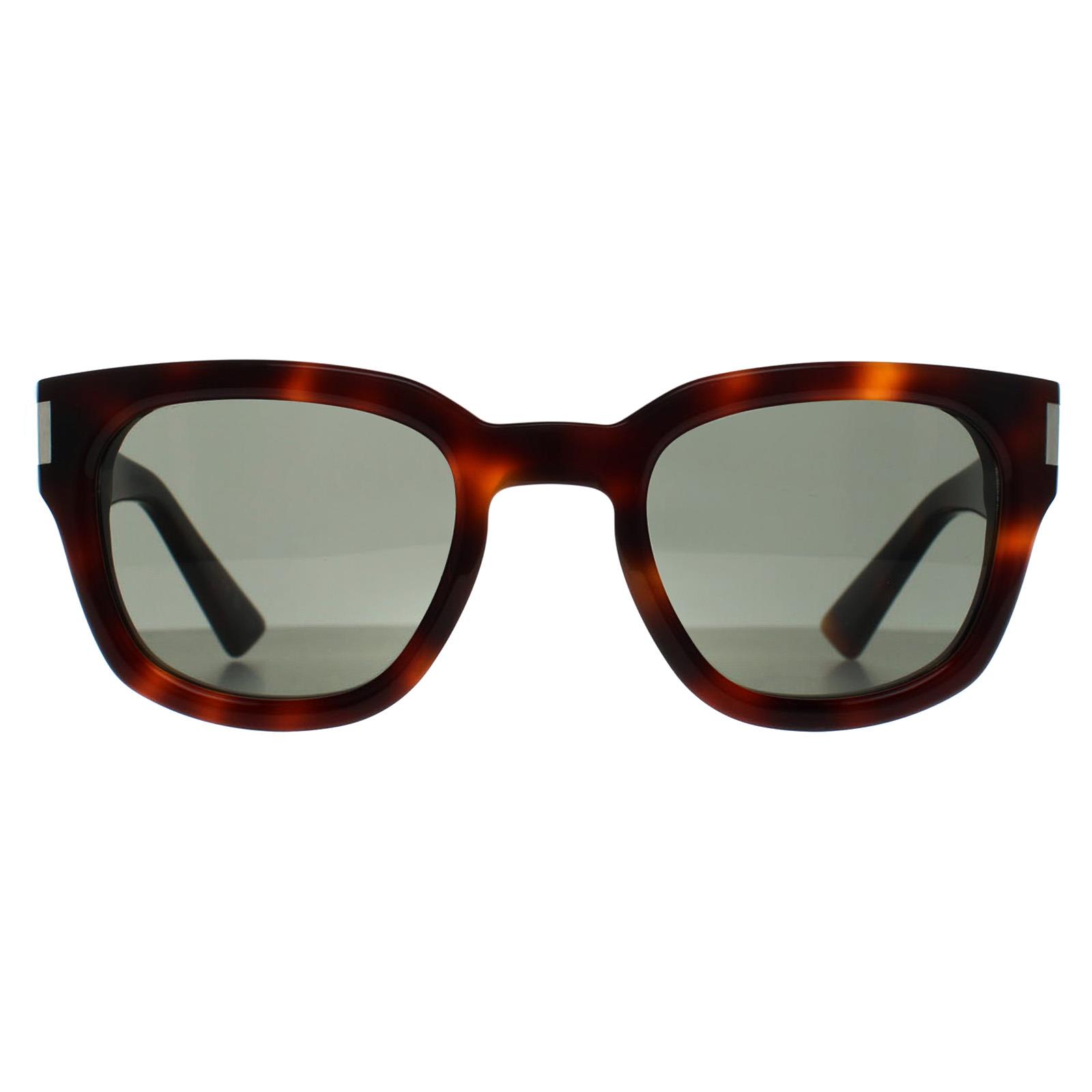 Brown Saint Laurent Brown Square Havana Grey SL 838, Image 1 of 3