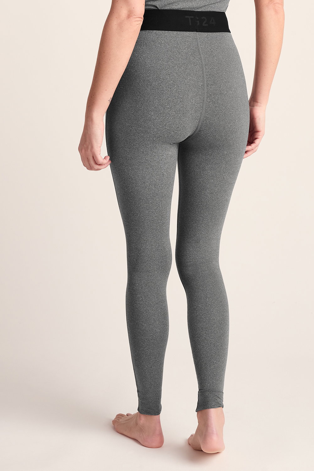 Grey Snowdon Thermal Base Layer Legging, Image 3 of 6