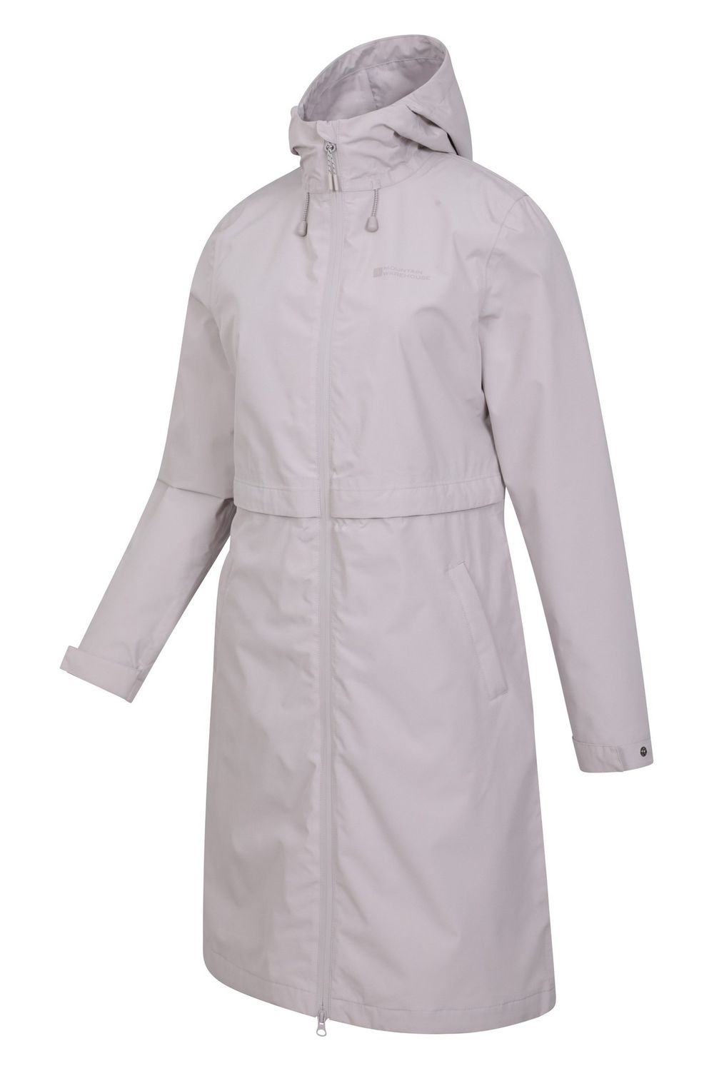Beige Hilltop Extra Long Waterproof Jacket, Image 3 of 4