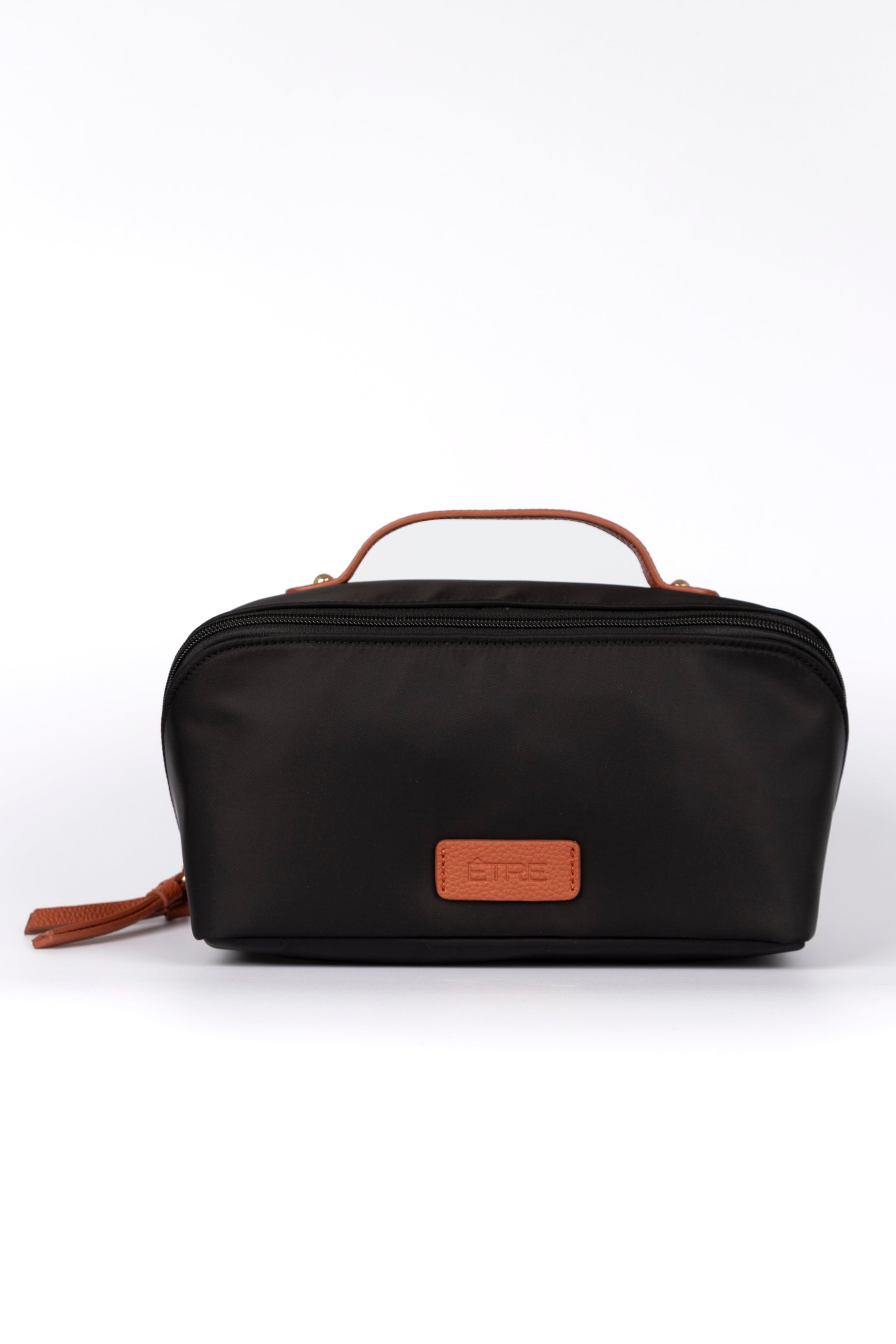 Pink Plain Vanity Case Makeup Bag