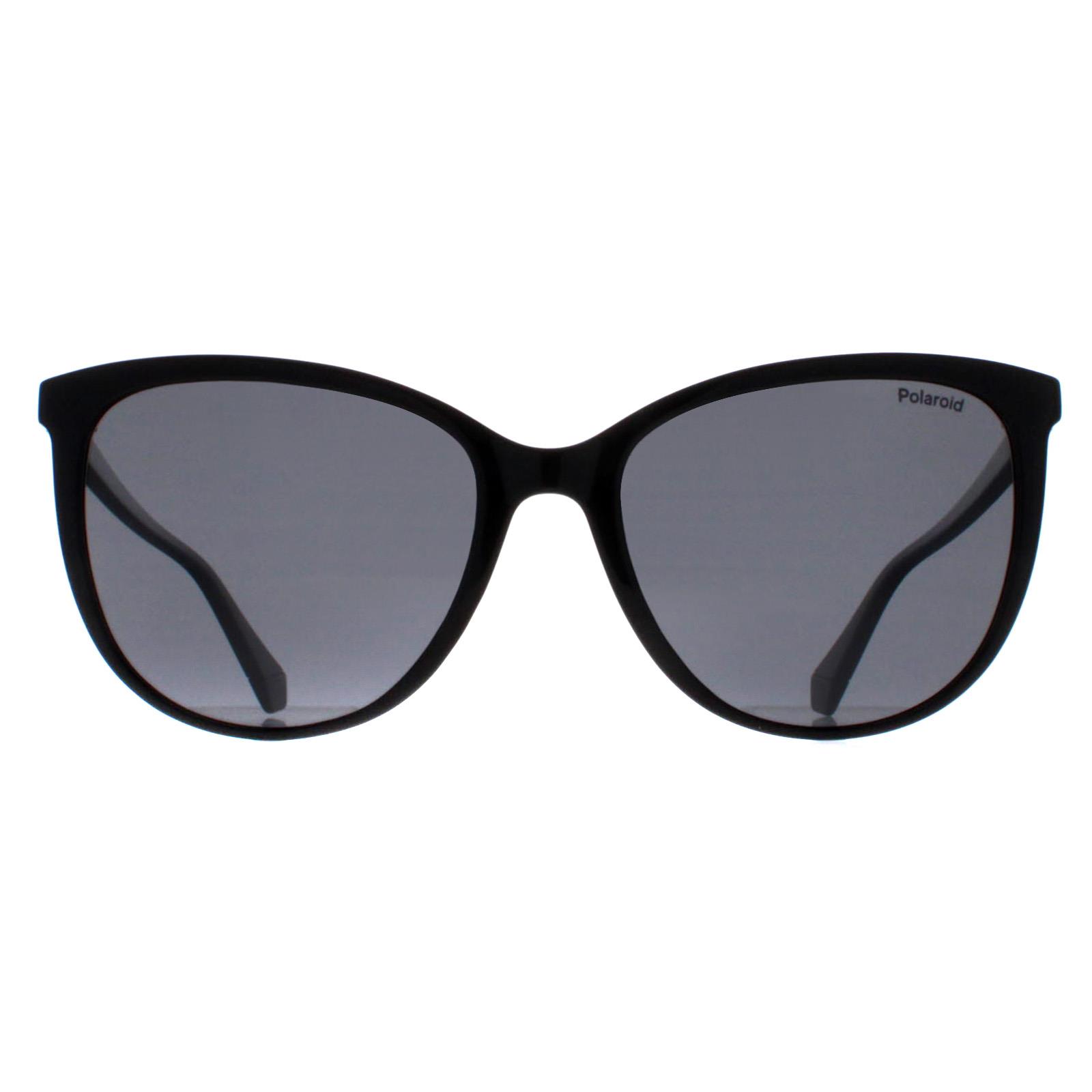 Black Cat Eye Black Grey Polarized PLD 4138/S, Image 1 of 4