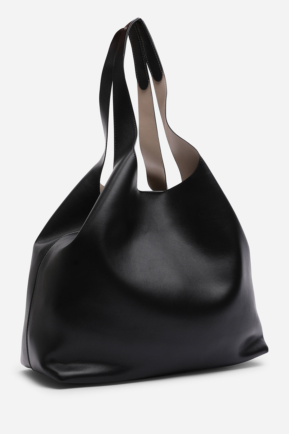Black Where's That From Black Citron Shoulder Tote Bag, Image 7 of 8