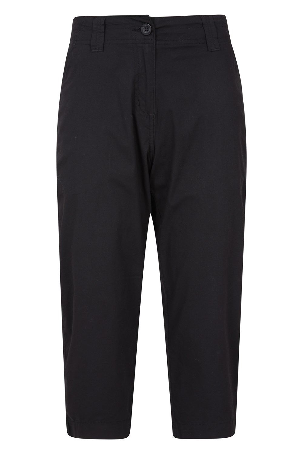Black Coastal Stretch Capri, Image 1 of 5