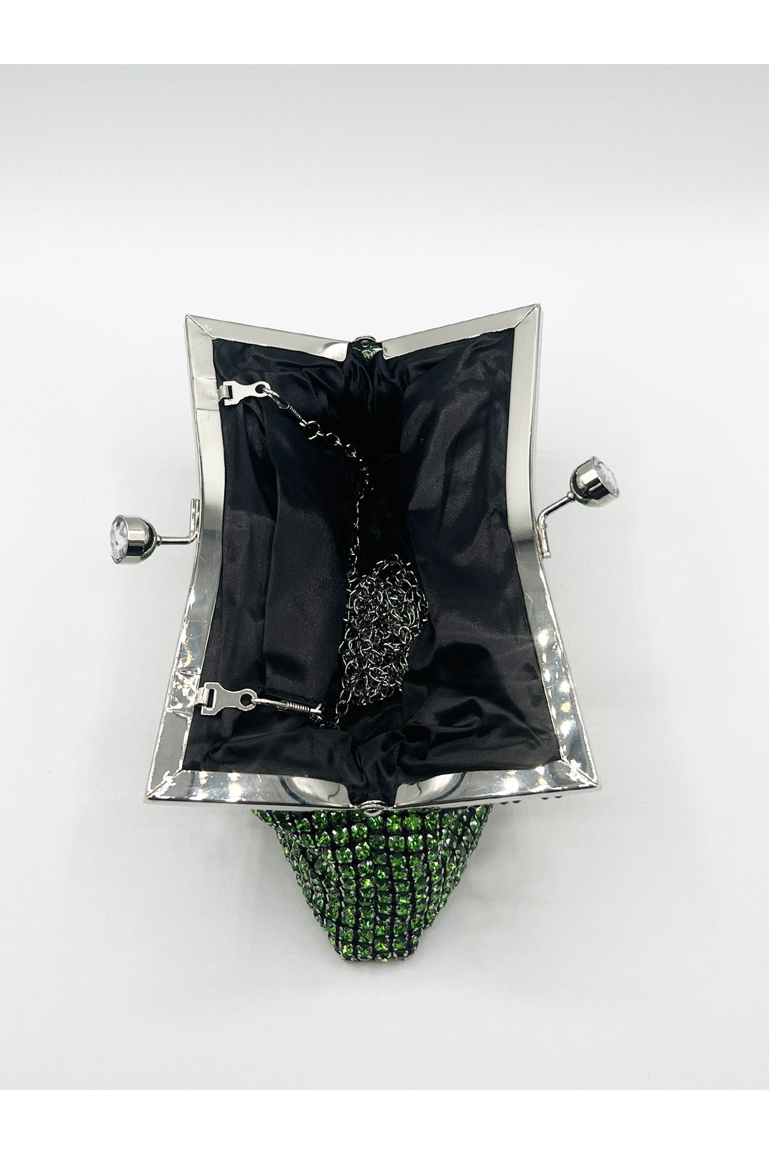 Green Green Crystal Clutch Bag, Image 4 of 4