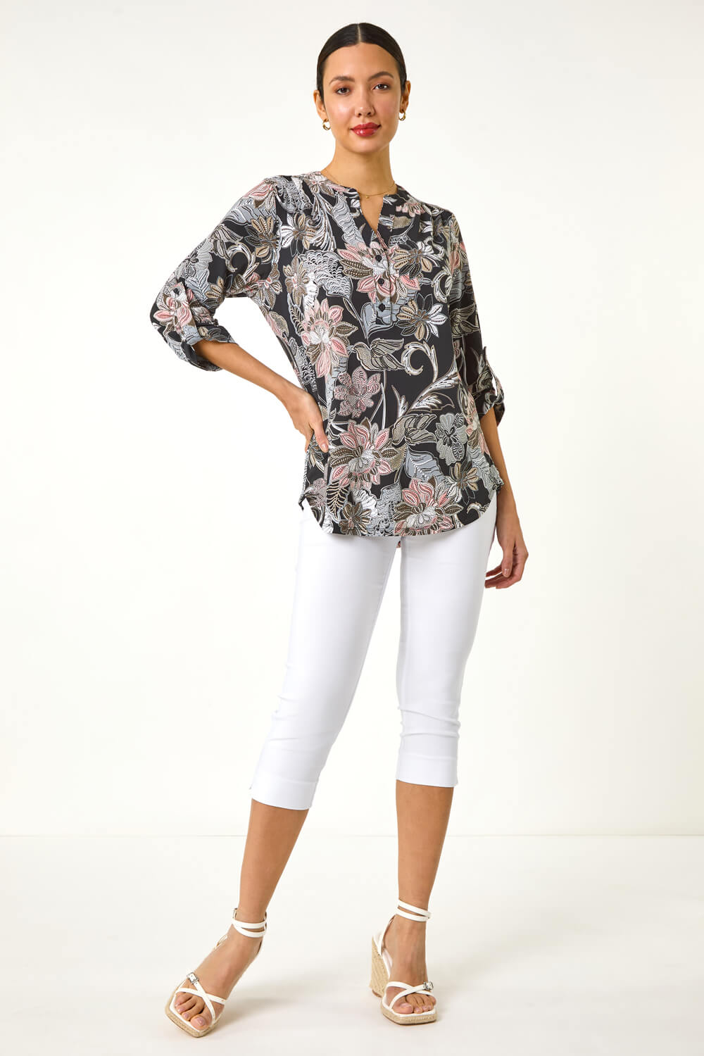 The Wonderland Pleated Shirt - Pink
