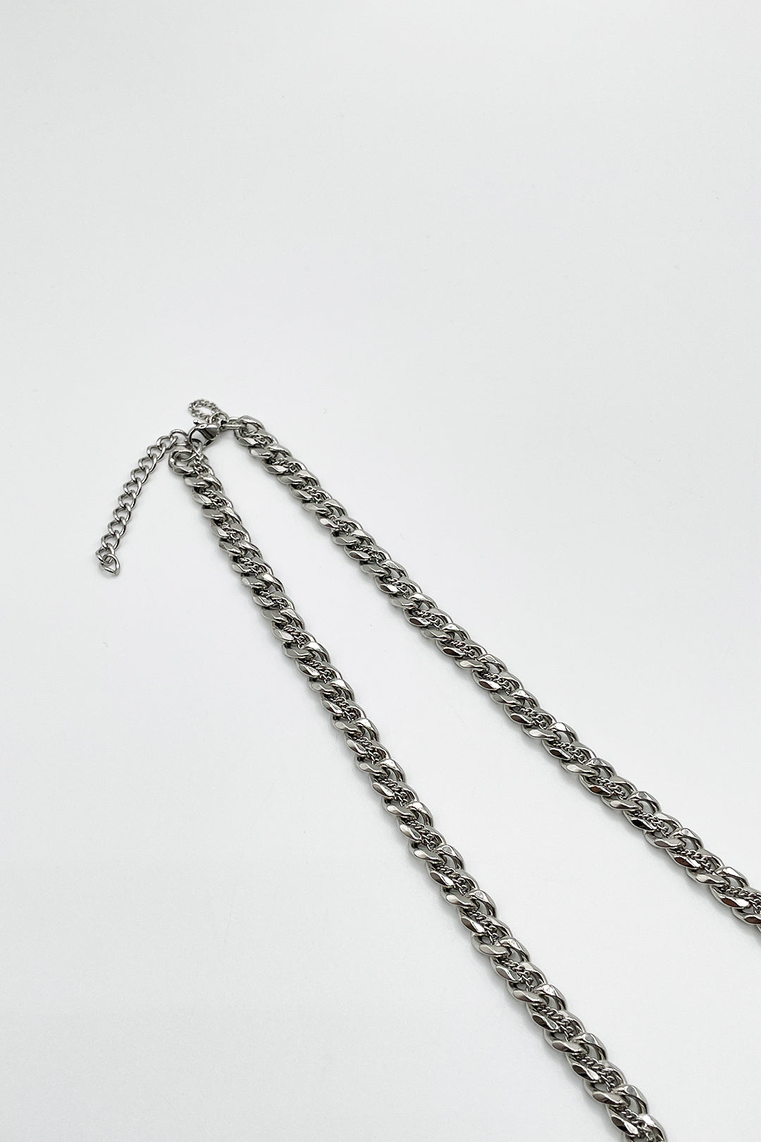 Silver Woven Chain Necklace, Image 4 of 4