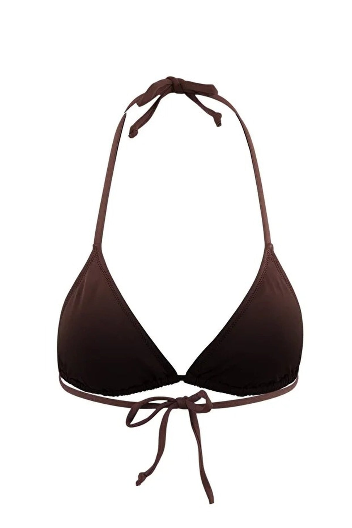 Multi WOVCOR Multi Polka Dot Printed Triangle Bikini Top 2 Pack with Adjustable Straps, Image 5 of 5
