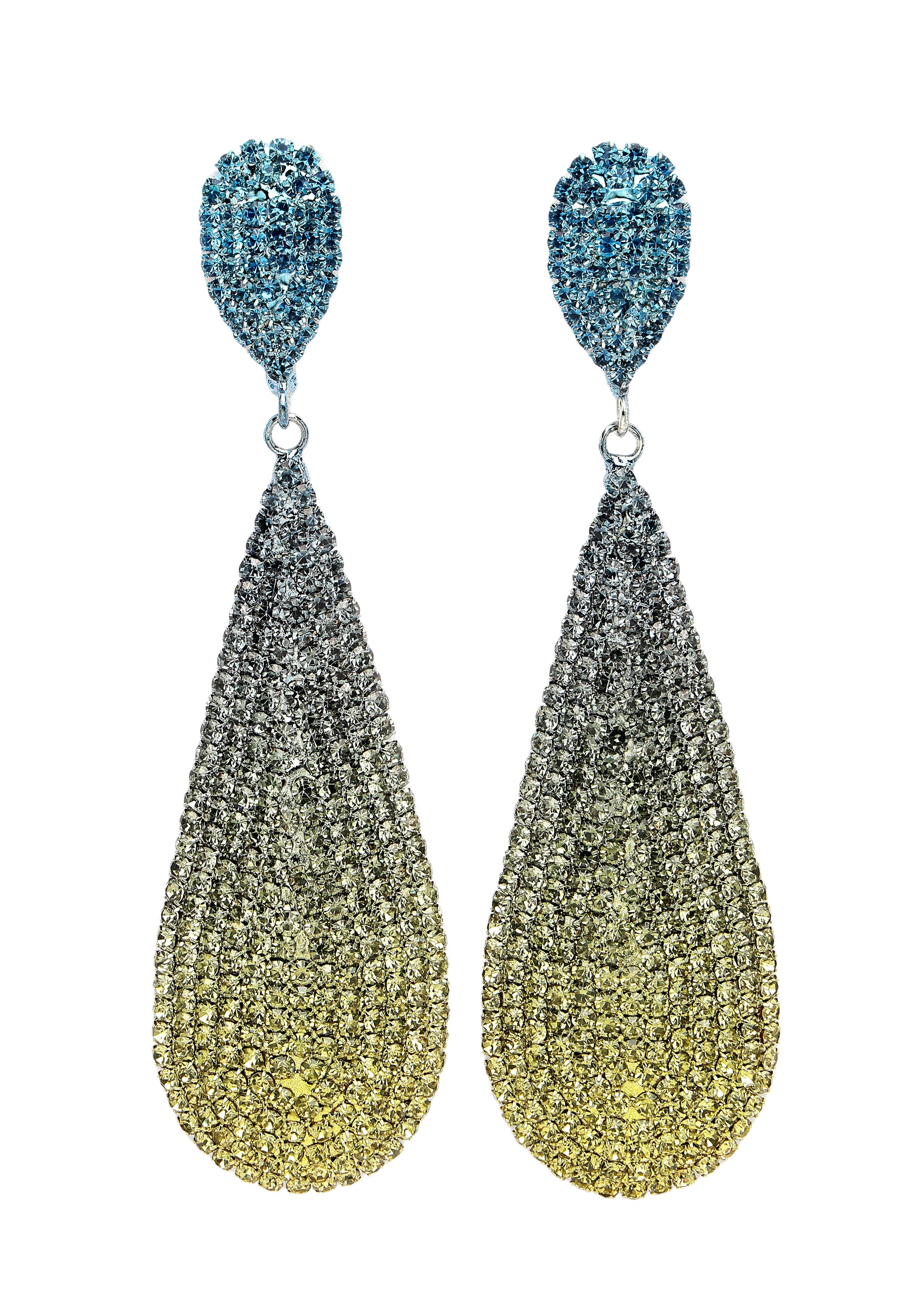 Pink Diva Collection Rain Drop Earrings