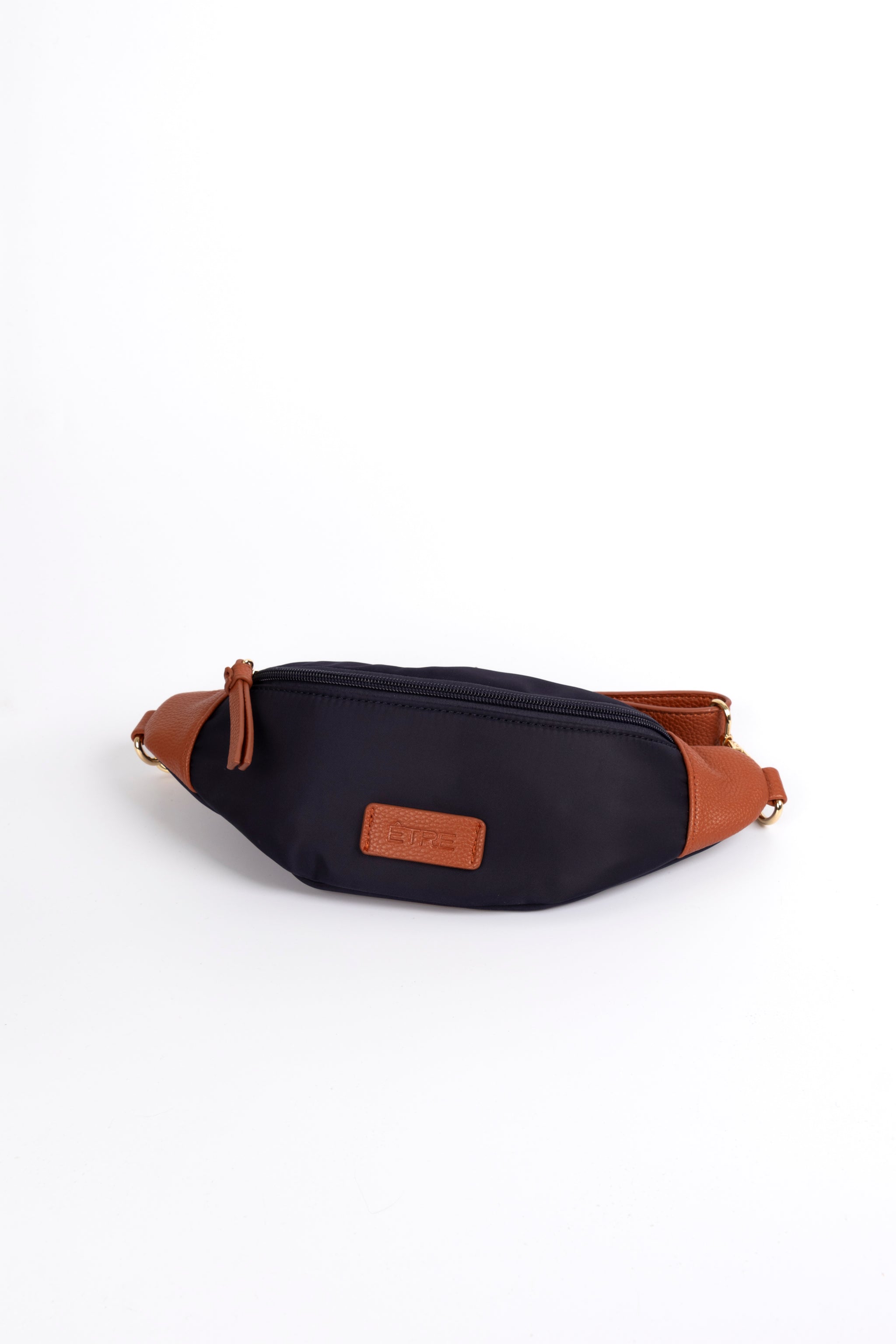 Navy Blue Etre Navy Blue Compact Crossbody Bum Bag, Image 1 of 2