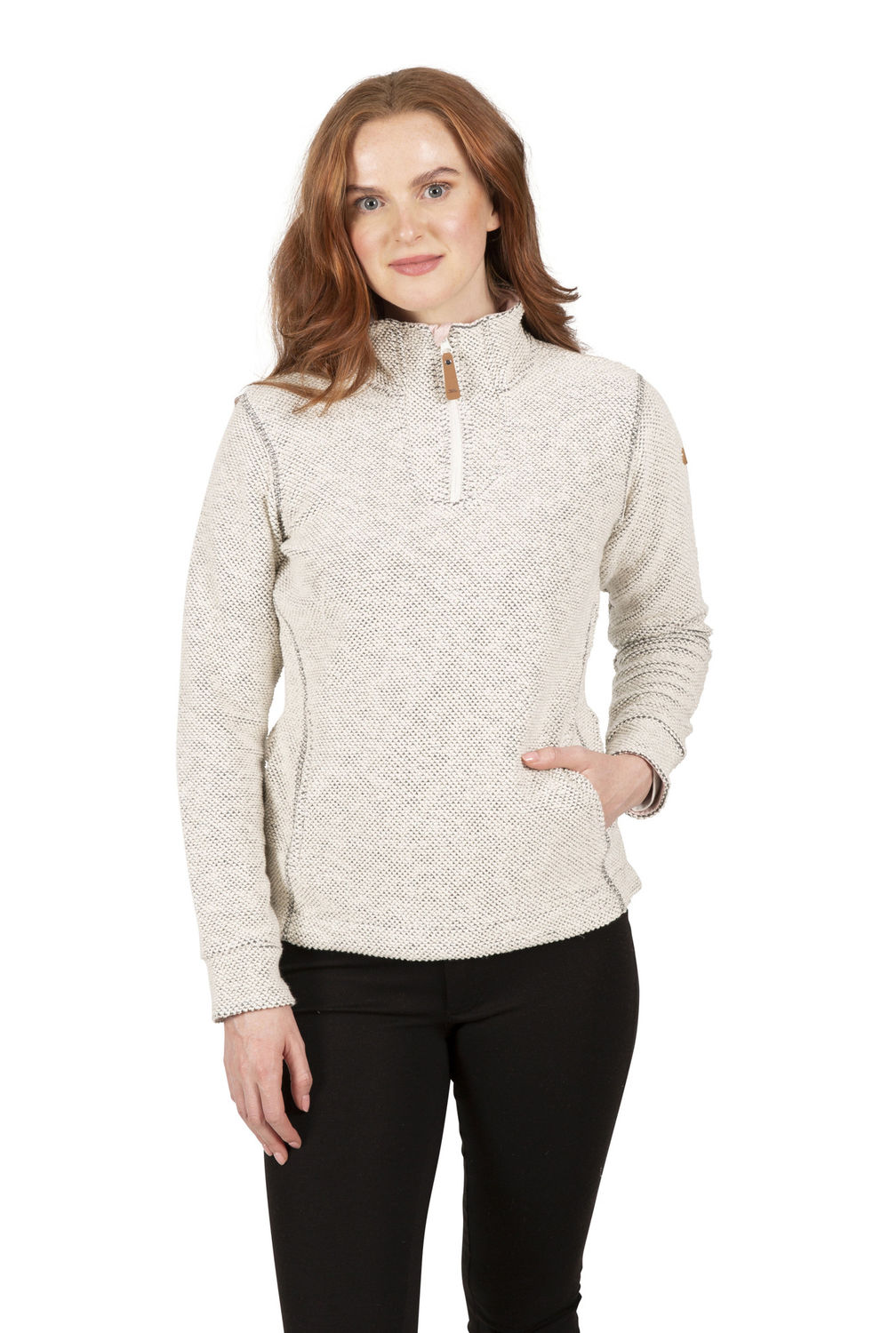 Off White Ronette Fleece, Image 3 of 5