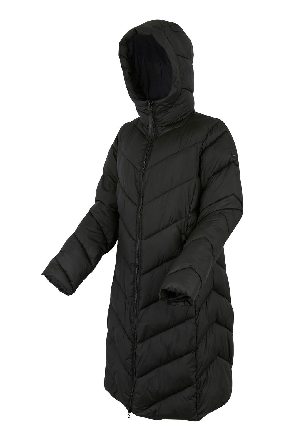 Black Anita Padded Jacket, Image 3 of 6