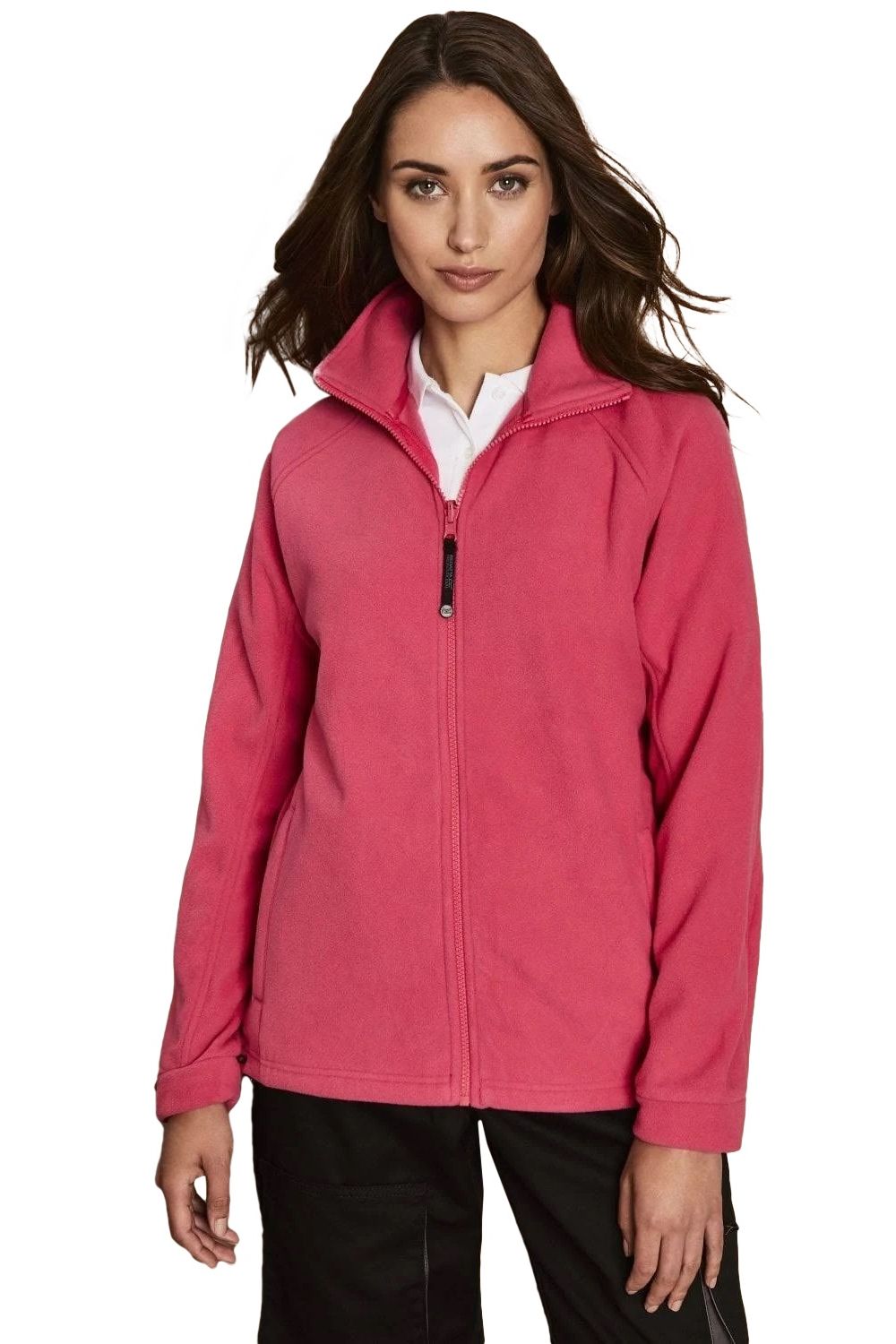 Pink Thor III AntiPill Fleece Jacket, Image 2 of 3
