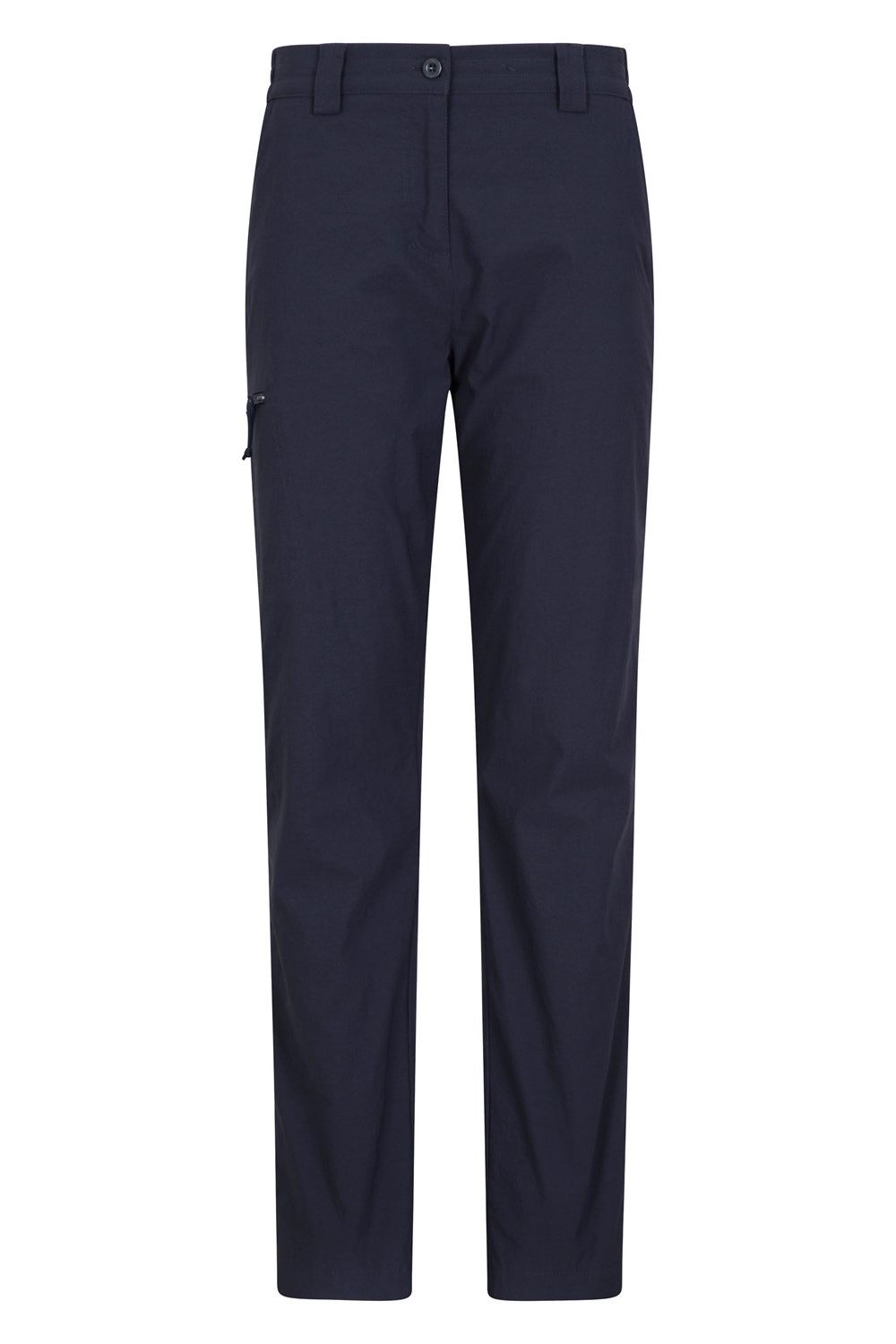 Navy Hiker Stretch Short Winter Trousers, Image 1 of 4