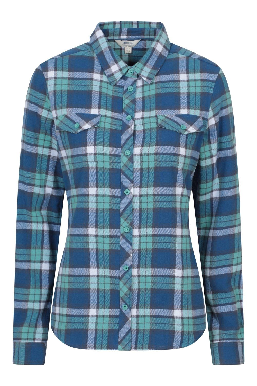 Blue Willow Flannel Shirt, Image 1 of 4