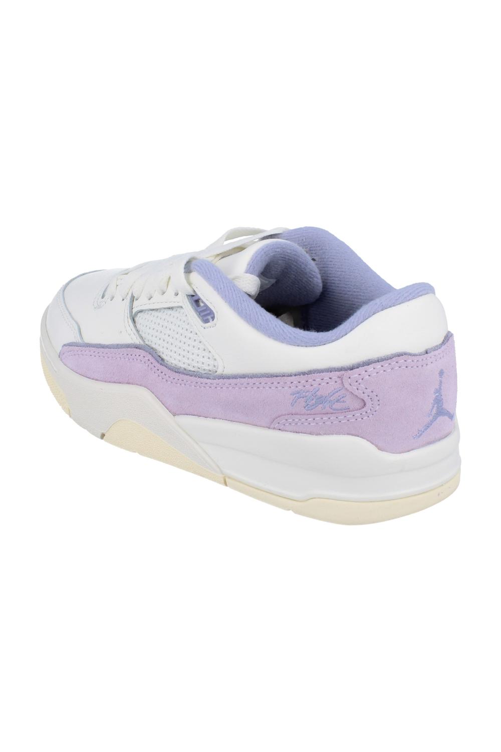 White Air Jordan Flight Court Trainers, Image 3 of 6
