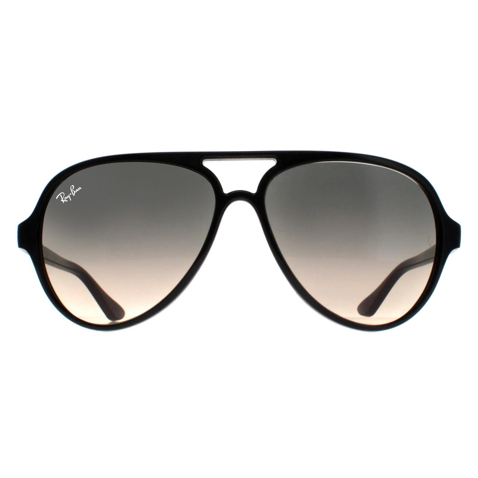 Black Ray-Ban Black Aviator Black Grey Gradient Sunglasses, Image 1 of 4