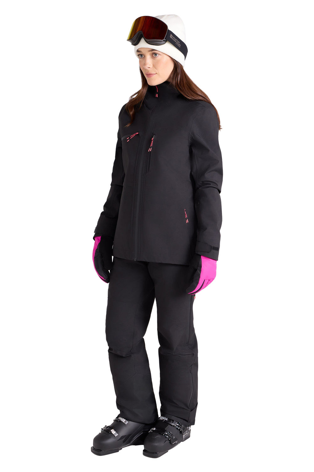 Black Cortina Extreme 3 Layer Ski Jacket, Image 4 of 4