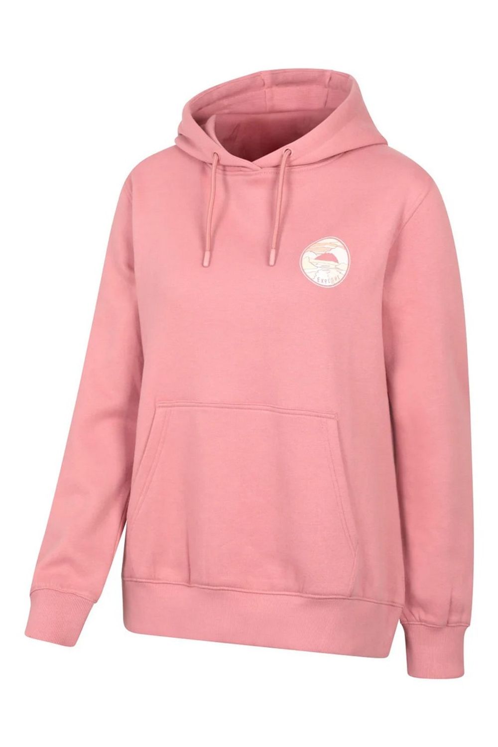 Light Pink Landscape Regular Hoodie, Image 3 of 3