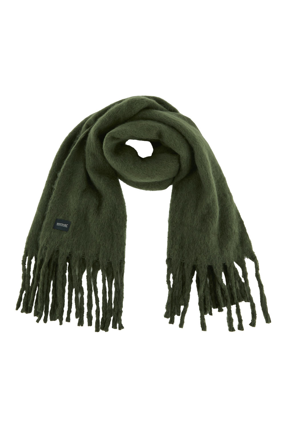 Khaki Aleena Ombre Scarf, Image 1 of 2