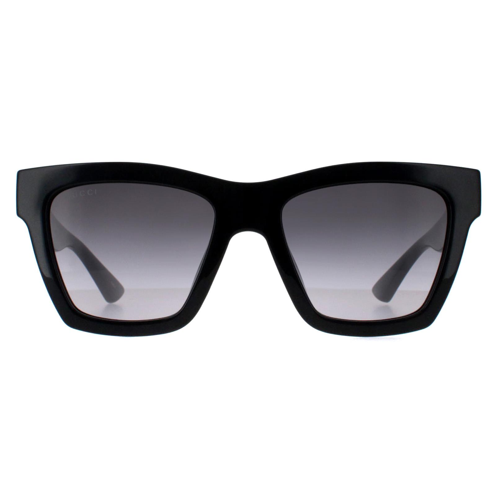 Black Gucci Black Square Black Grey Gradient GG1714S, Image 1 of 6