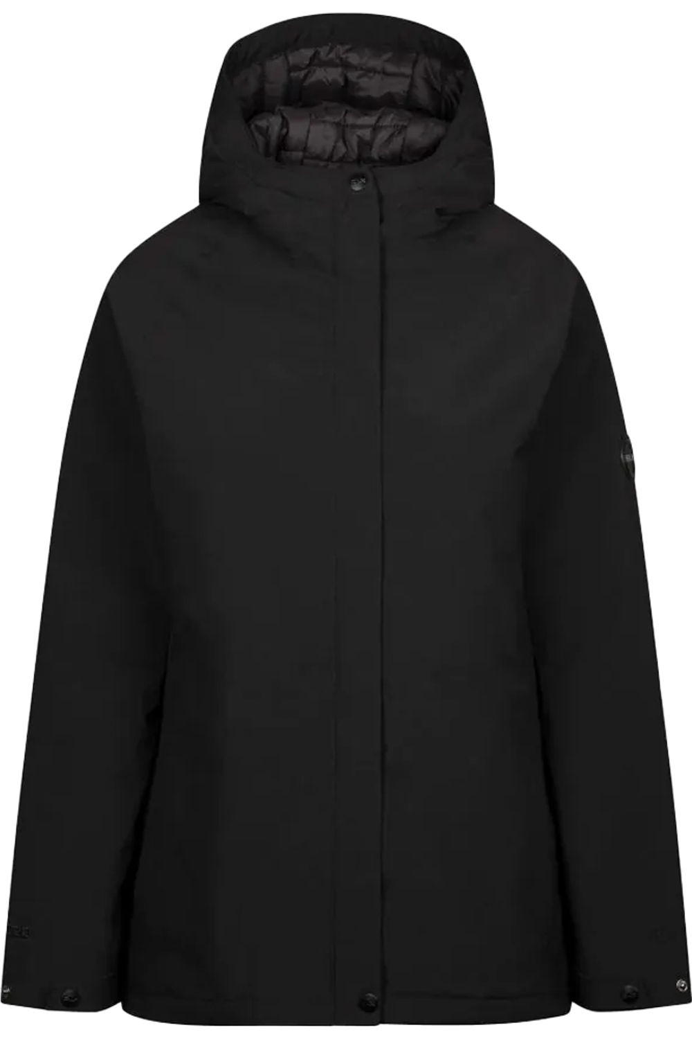 Black Carlotta Raincoat, Image 1 of 2