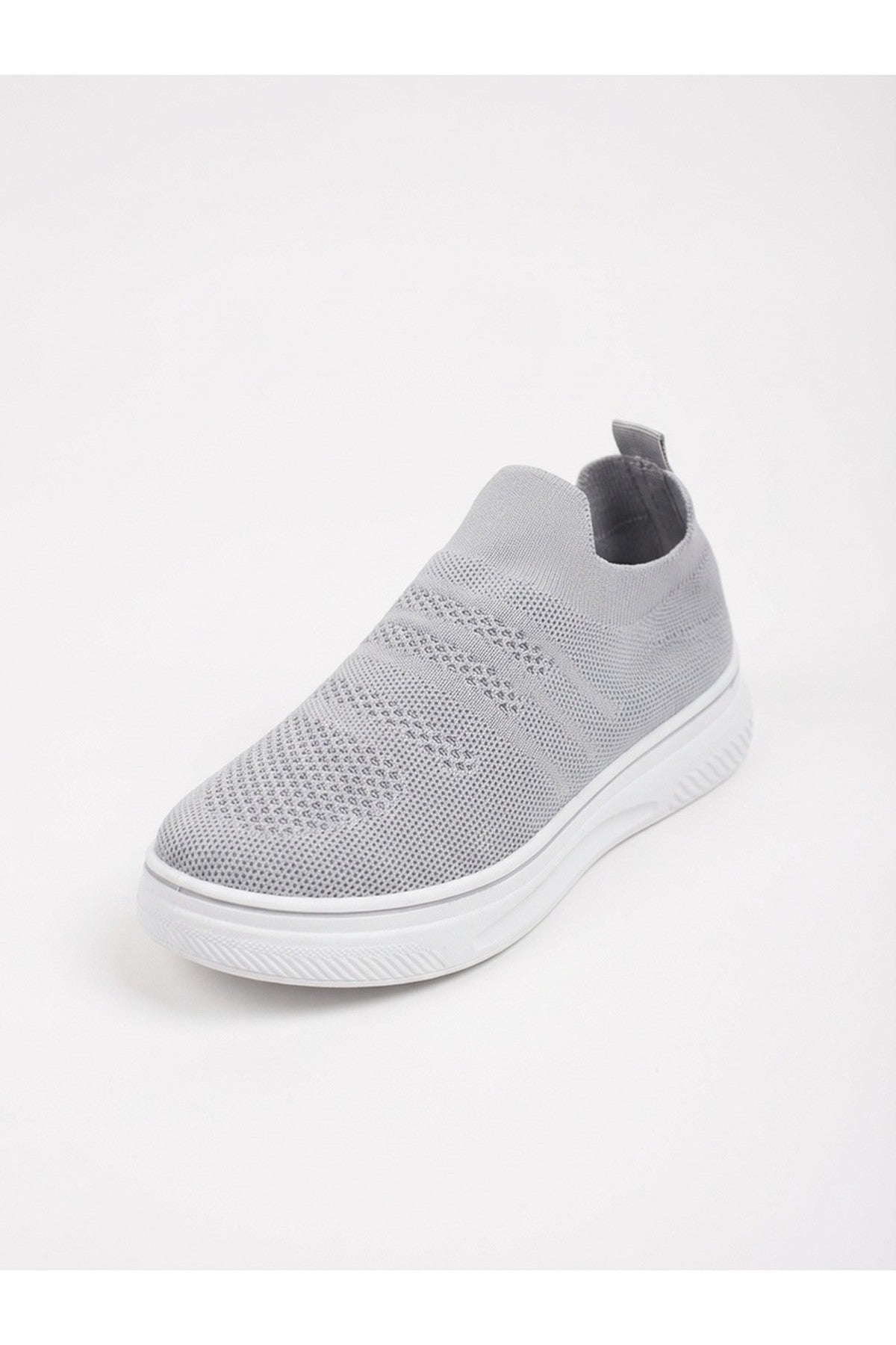 Grey iKrush Grey Grace Knit Slip On Trainers, Image 5 of 8