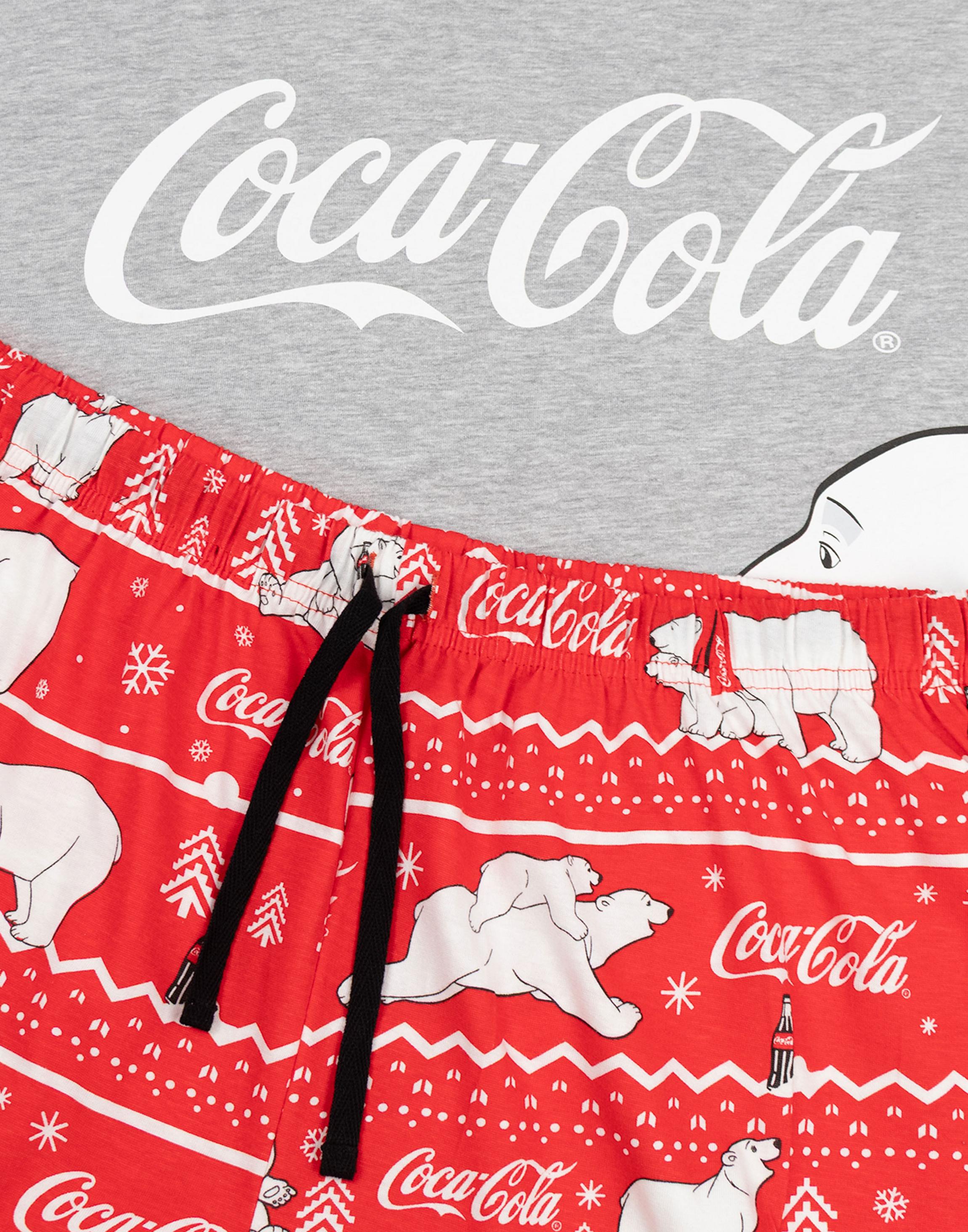 Grey Coca Cola Grey Coca Cola Logo Small Pyjama Set, Image 5 of 6
